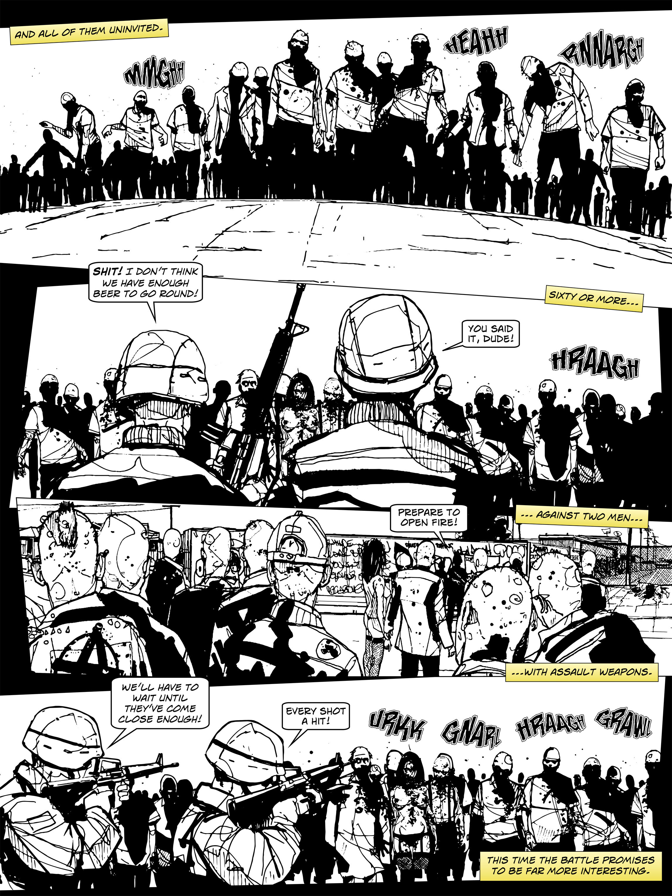 Read online Zombie International comic -  Issue #3 - 10