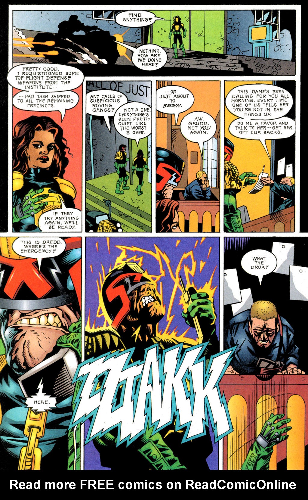 Read online Judge Dredd (1994) comic -  Issue #6 - 15
