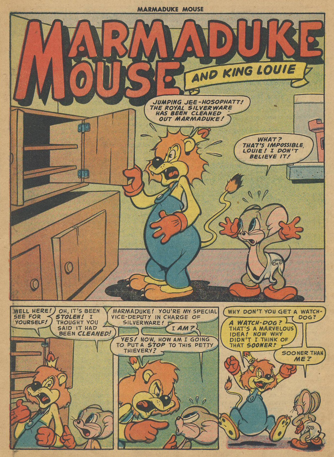 Read online Marmaduke Mouse comic -  Issue #54 - 26