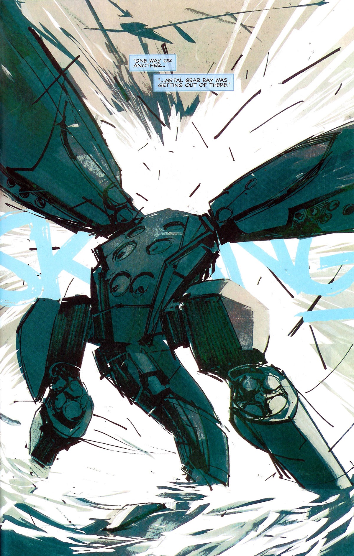 Read online Metal Gear Solid: Sons of Liberty comic -  Issue #6 - 22