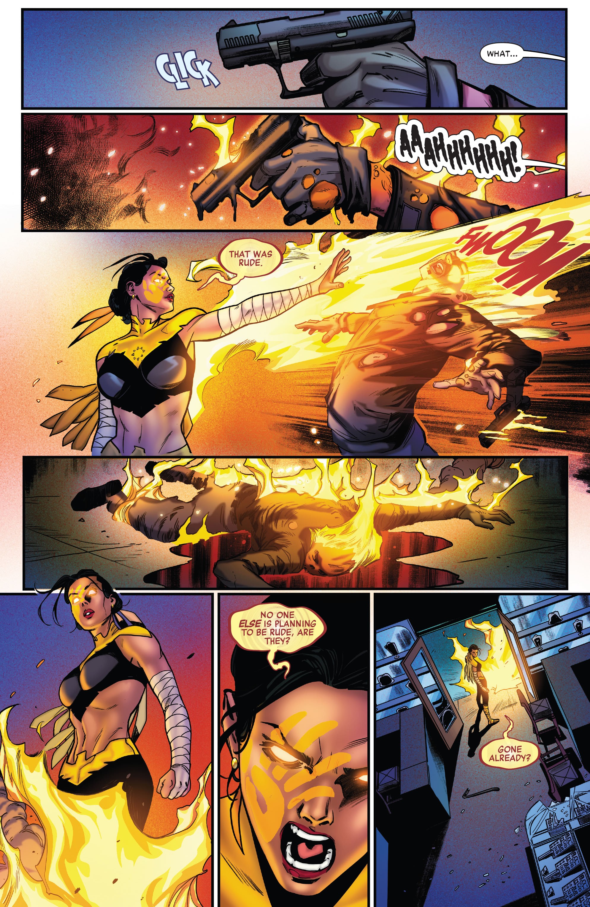 Read online Phoenix Song: Echo comic -  Issue #1 - 6