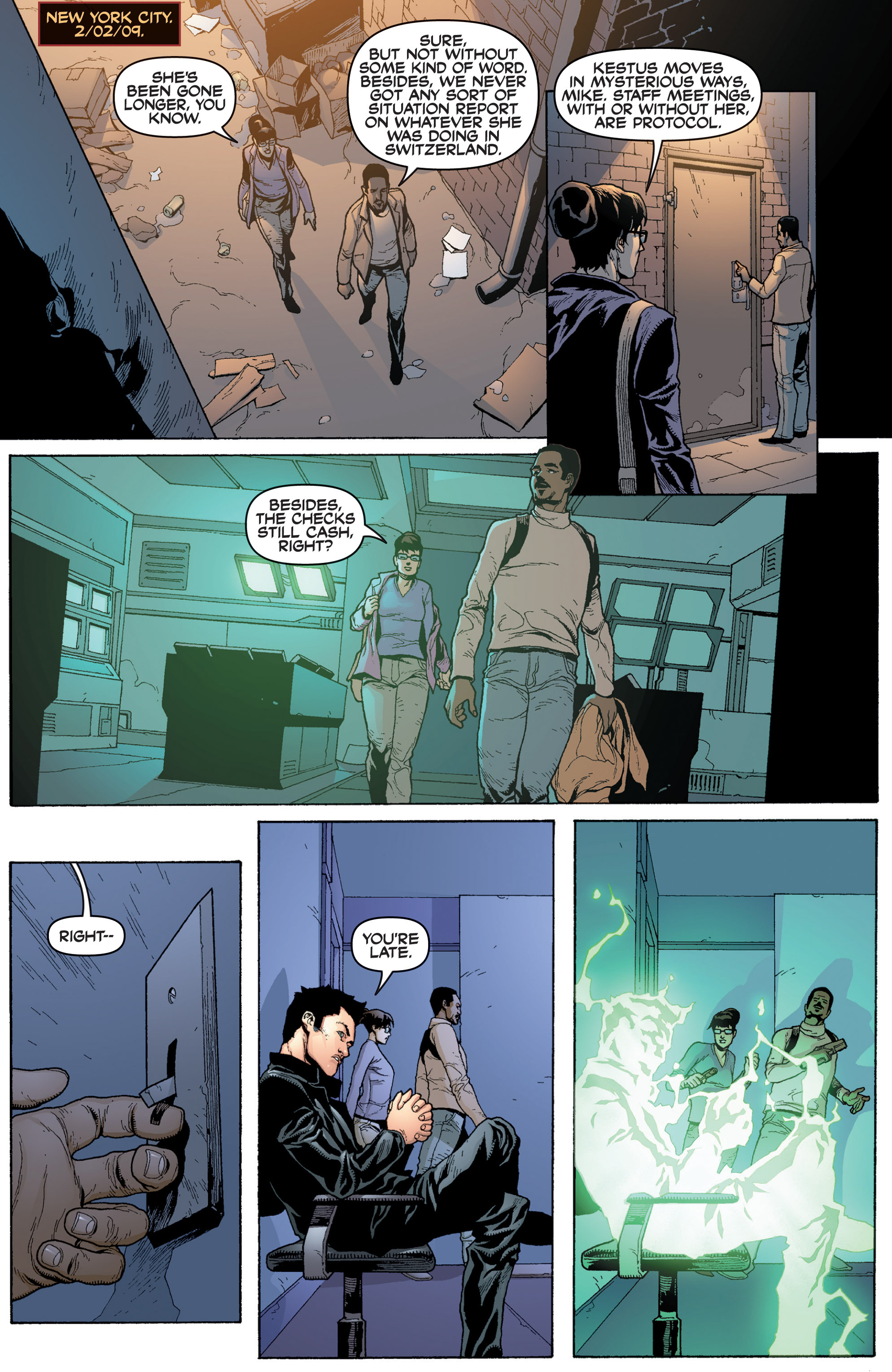 Read online Days Missing: Enox comic -  Issue # Full - 16
