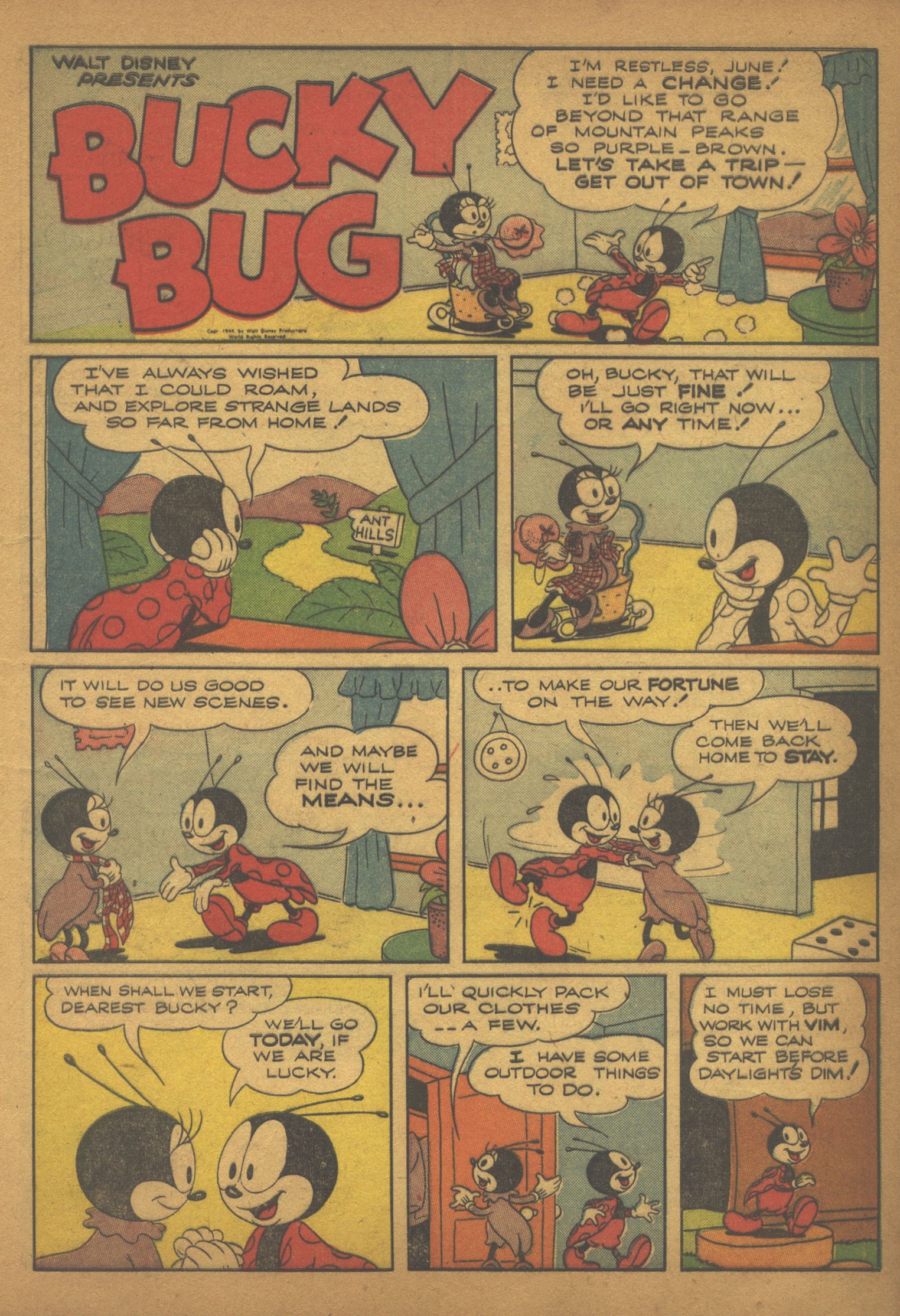 Read online Walt Disney's Comics and Stories comic -  Issue #43 - 13