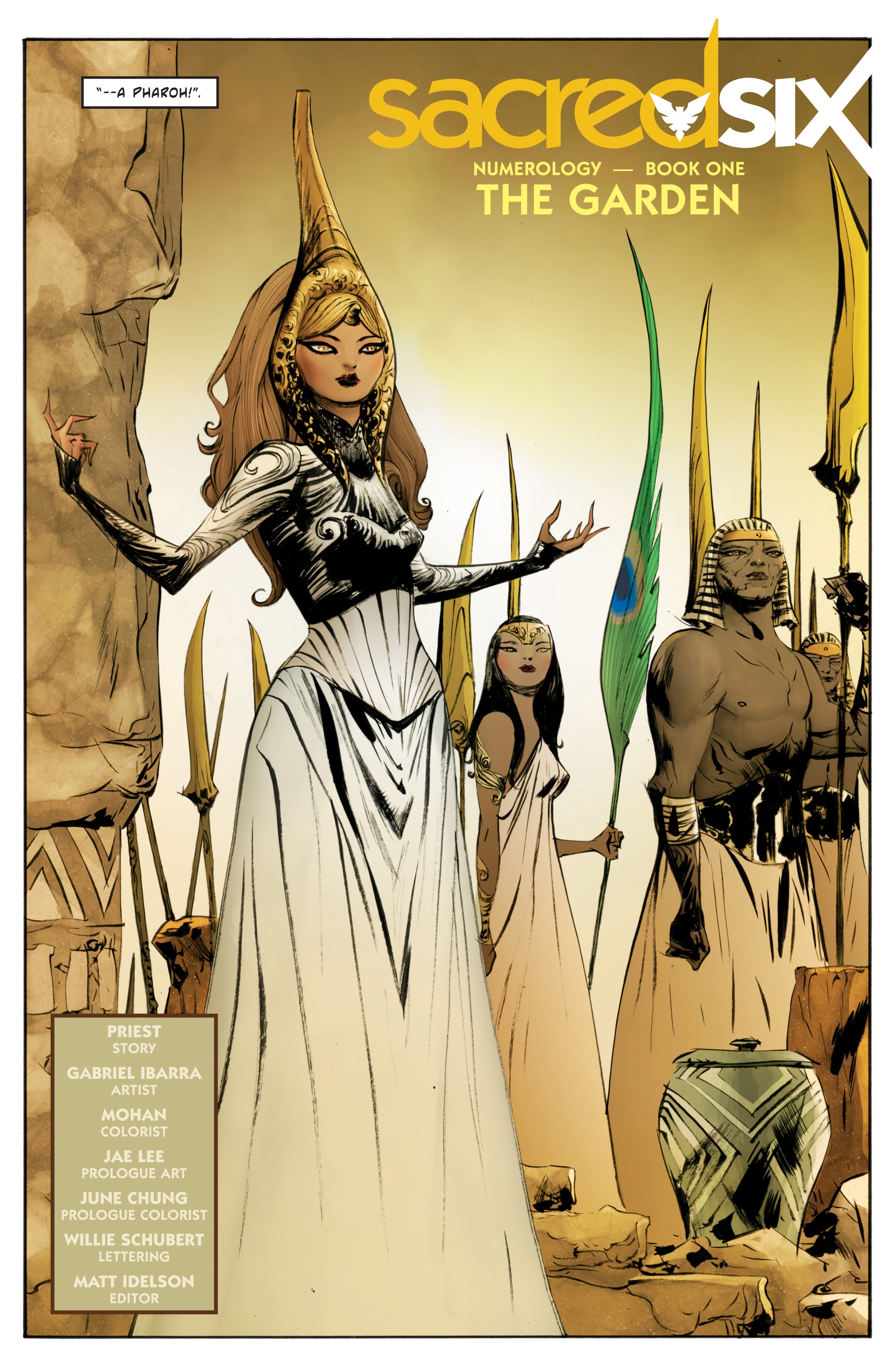 Read online Sacred Six comic -  Issue #1 - 10