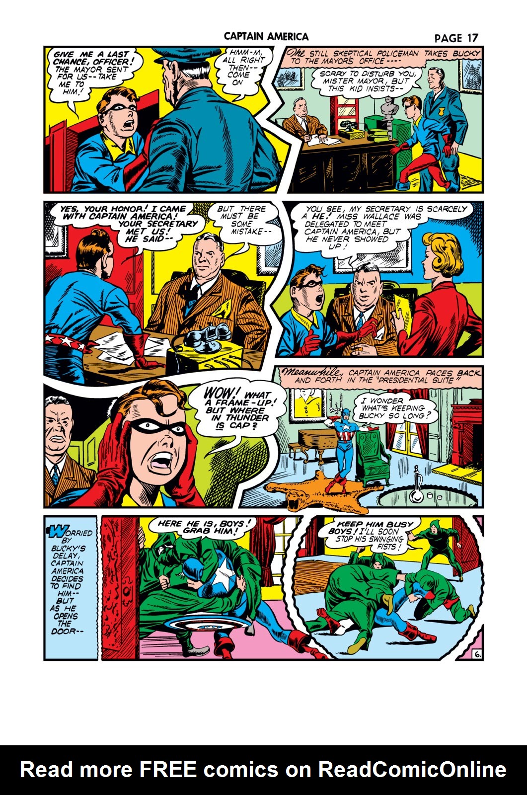 Captain America Comics 10 Page 17