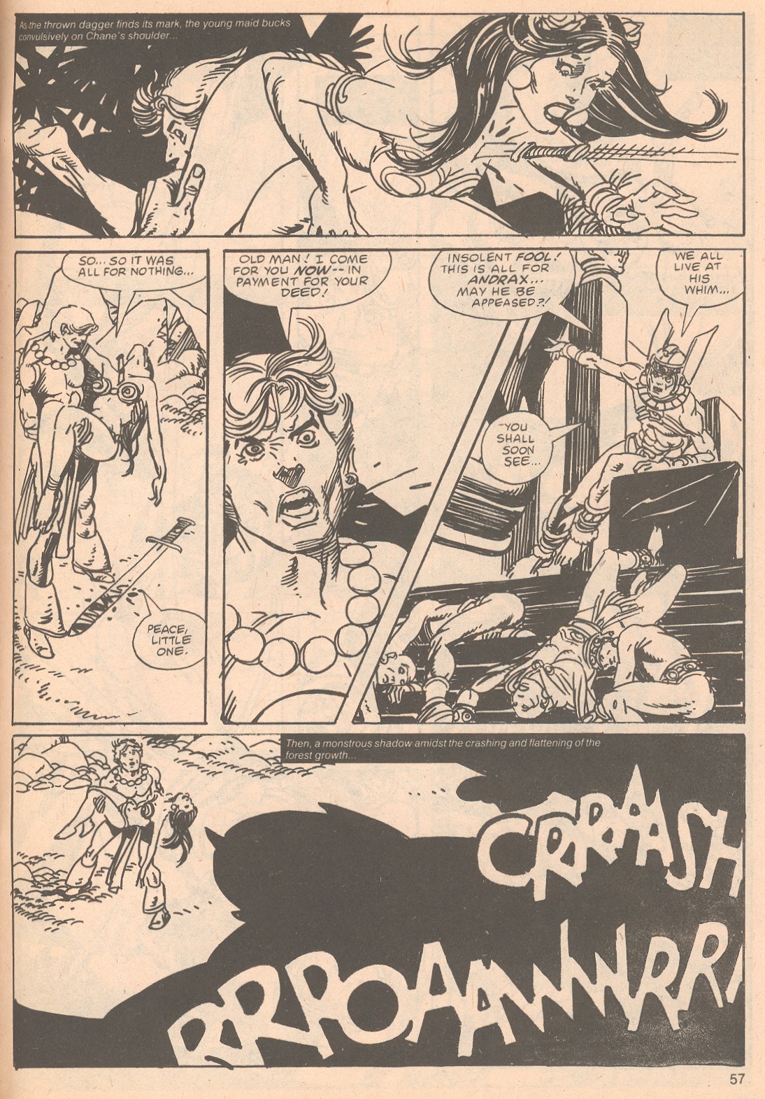 Read online The Savage Sword Of Conan comic -  Issue #63 - 57