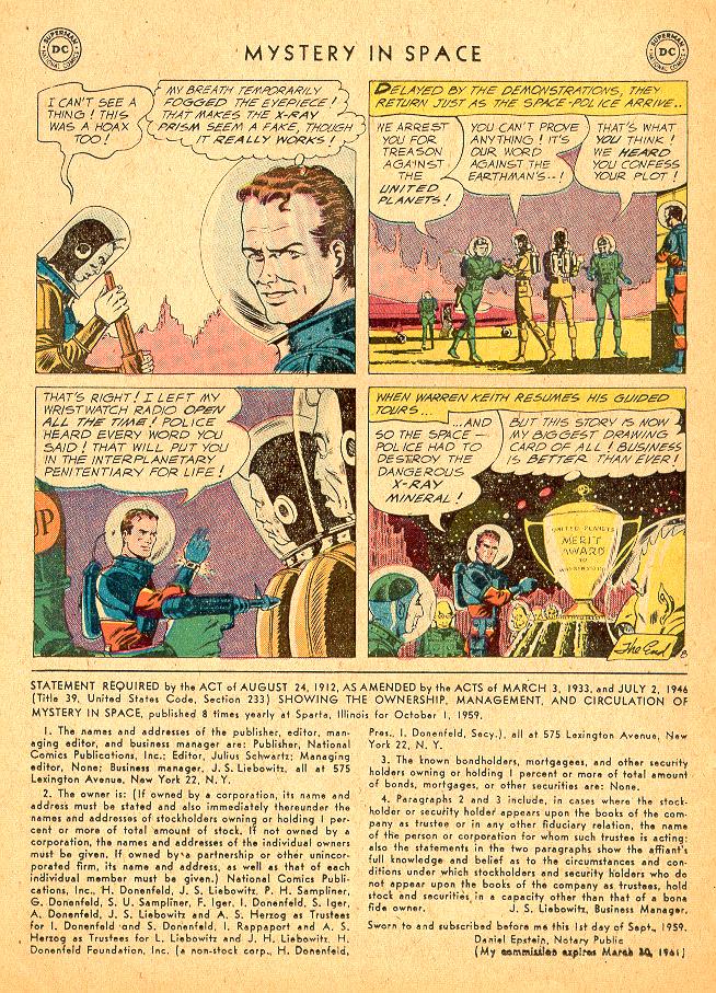 Read online Mystery in Space (1951) comic -  Issue #57 - 32