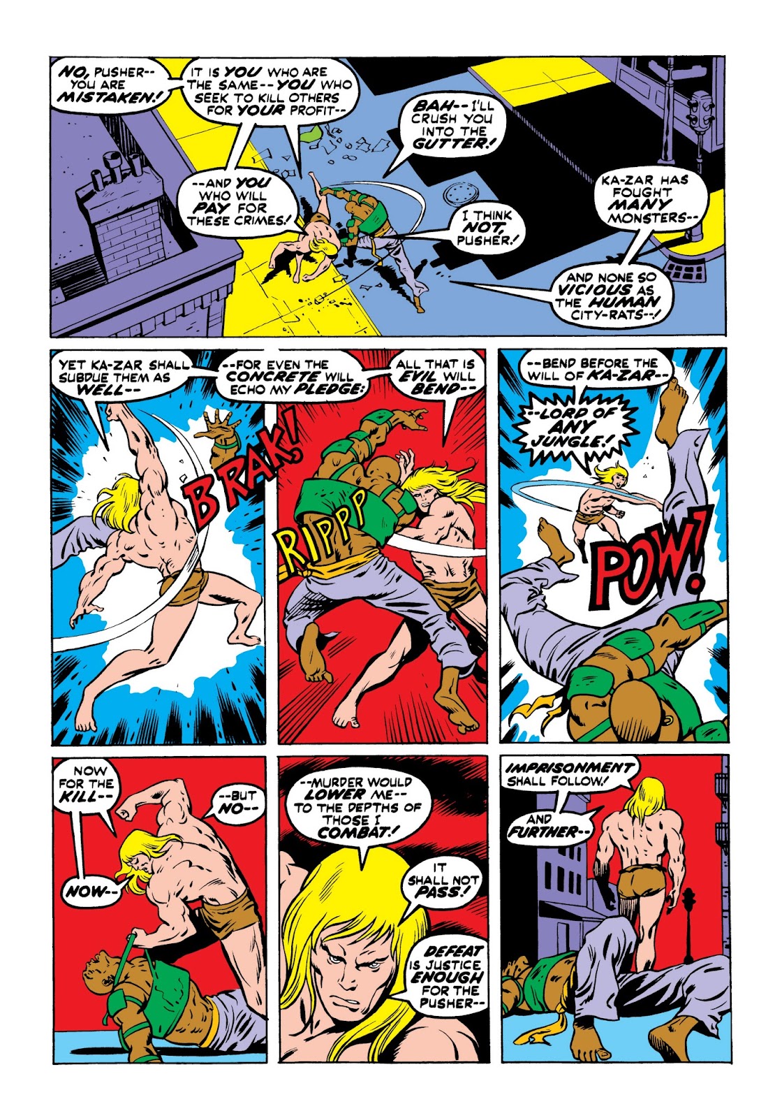 Marvel Masterworks: Ka-Zar issue TPB 1 - Page 286
