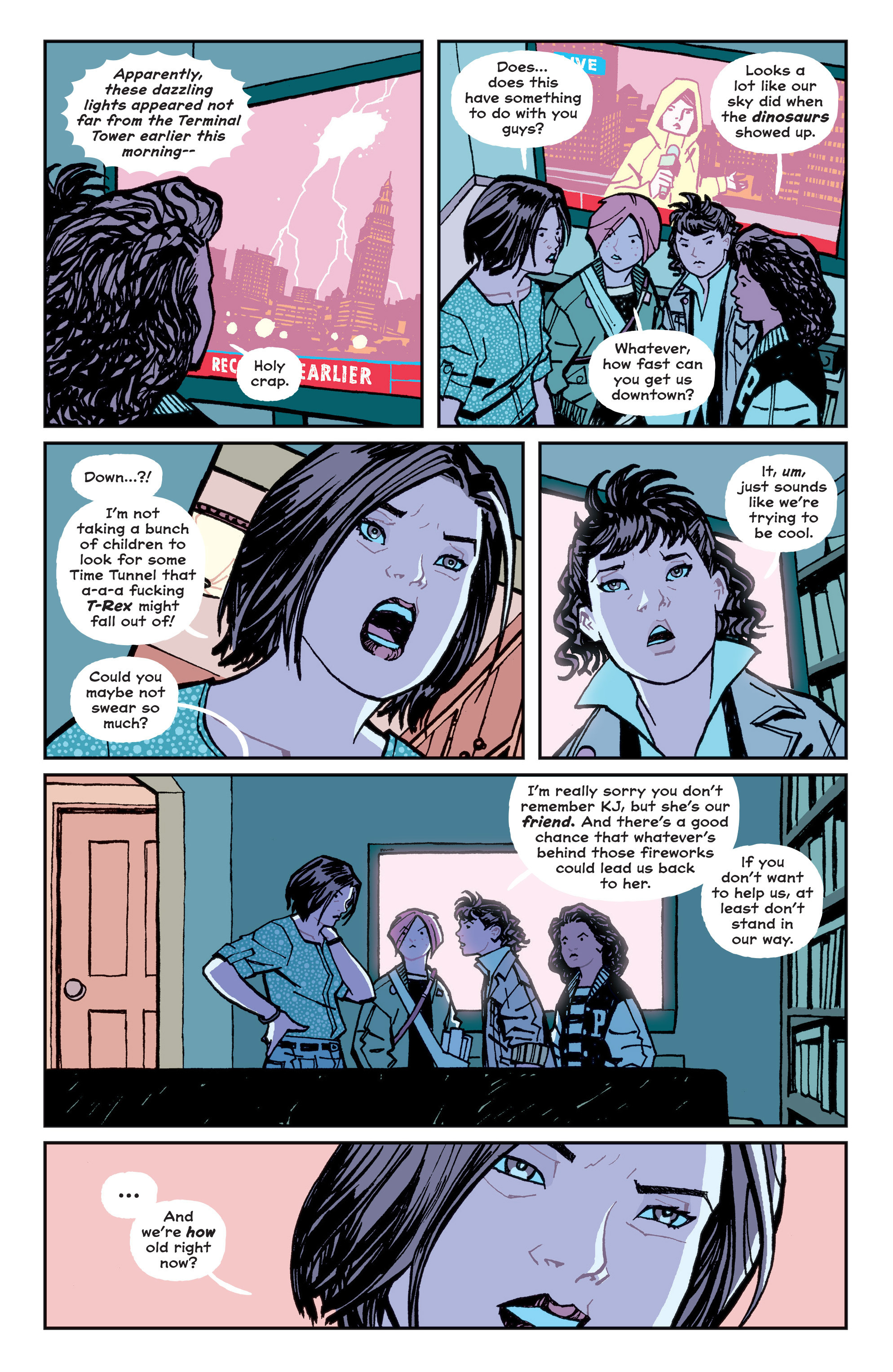 Read online Paper Girls comic -  Issue #6 - 17