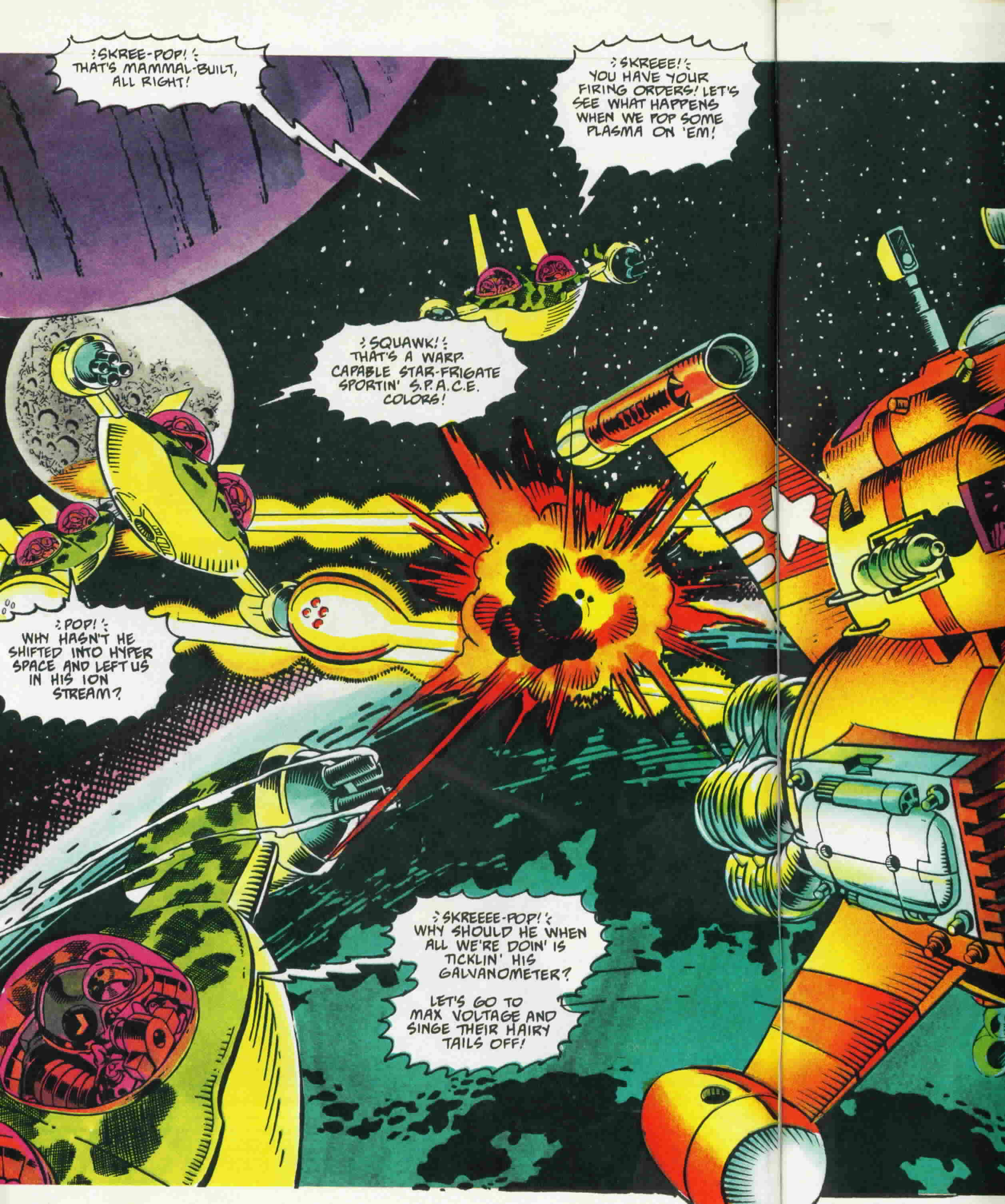Read online Bucky O'Hare (1991) comic -  Issue #1 - 5