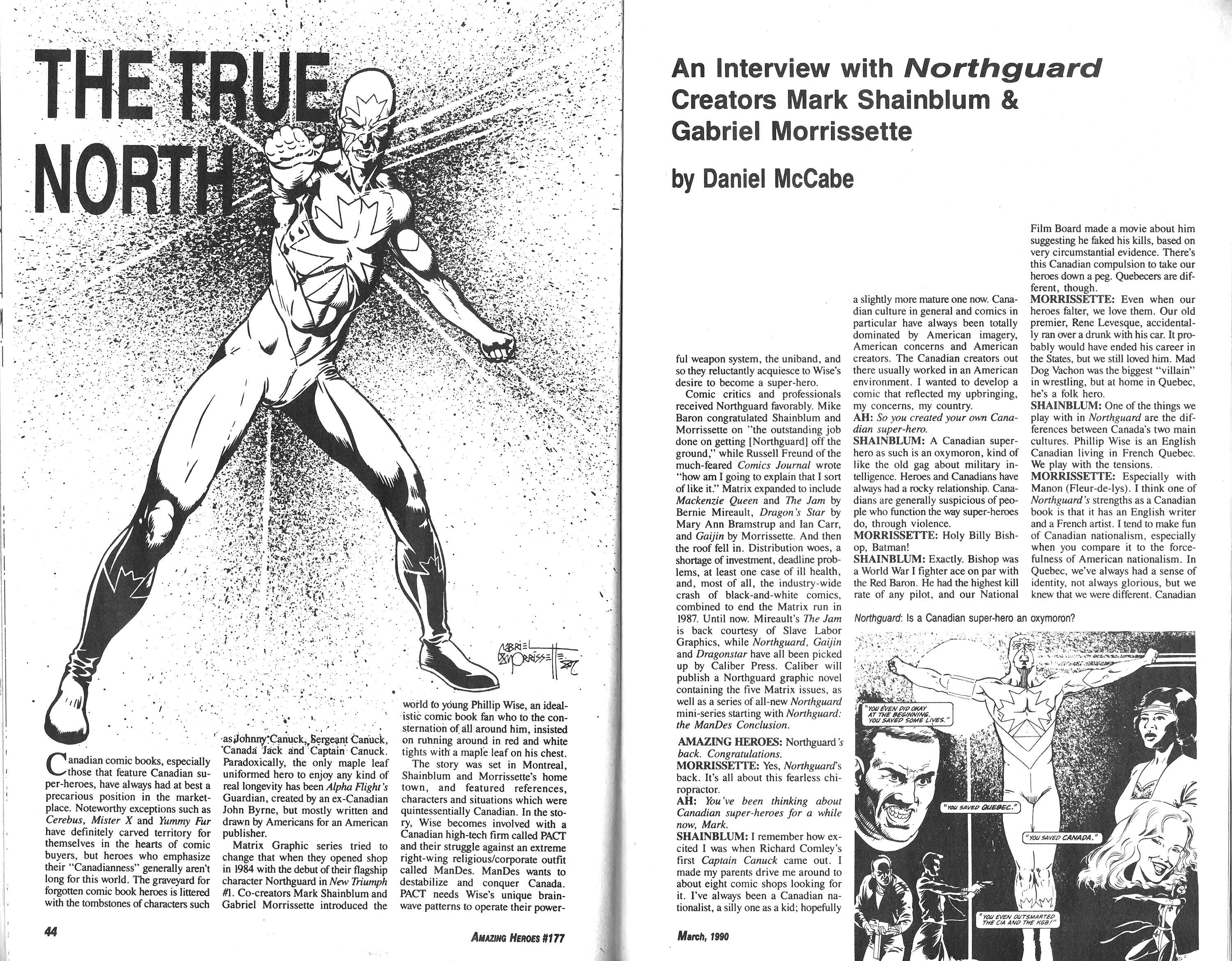 Read online Amazing Heroes comic -  Issue #177 - 23