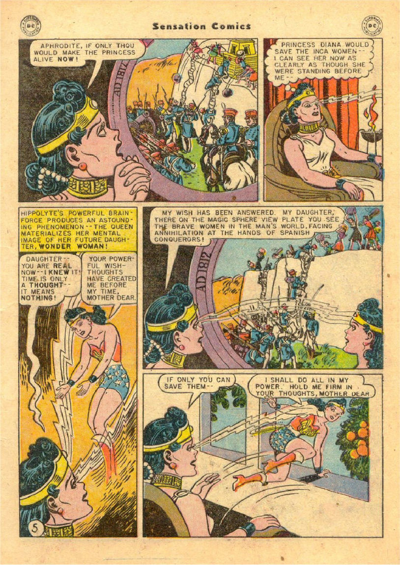 Read online Sensation (Mystery) Comics comic -  Issue #70 - 6
