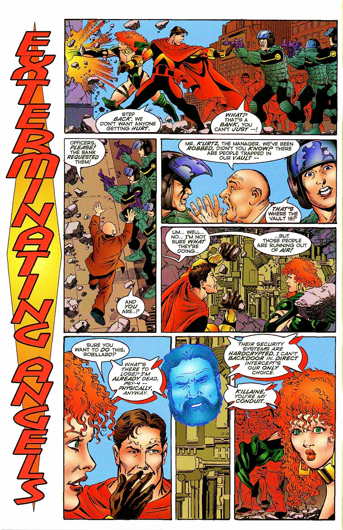 Read online Isaac Asimov's I-Bots comic -  Issue #3 - 4