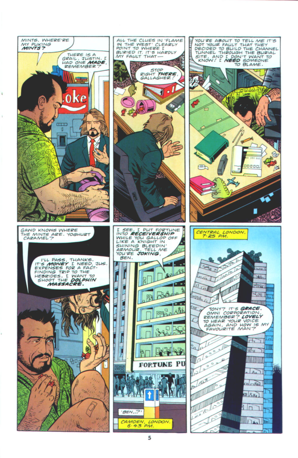 Read online The Knights of Pendragon comic -  Issue #7 - 5