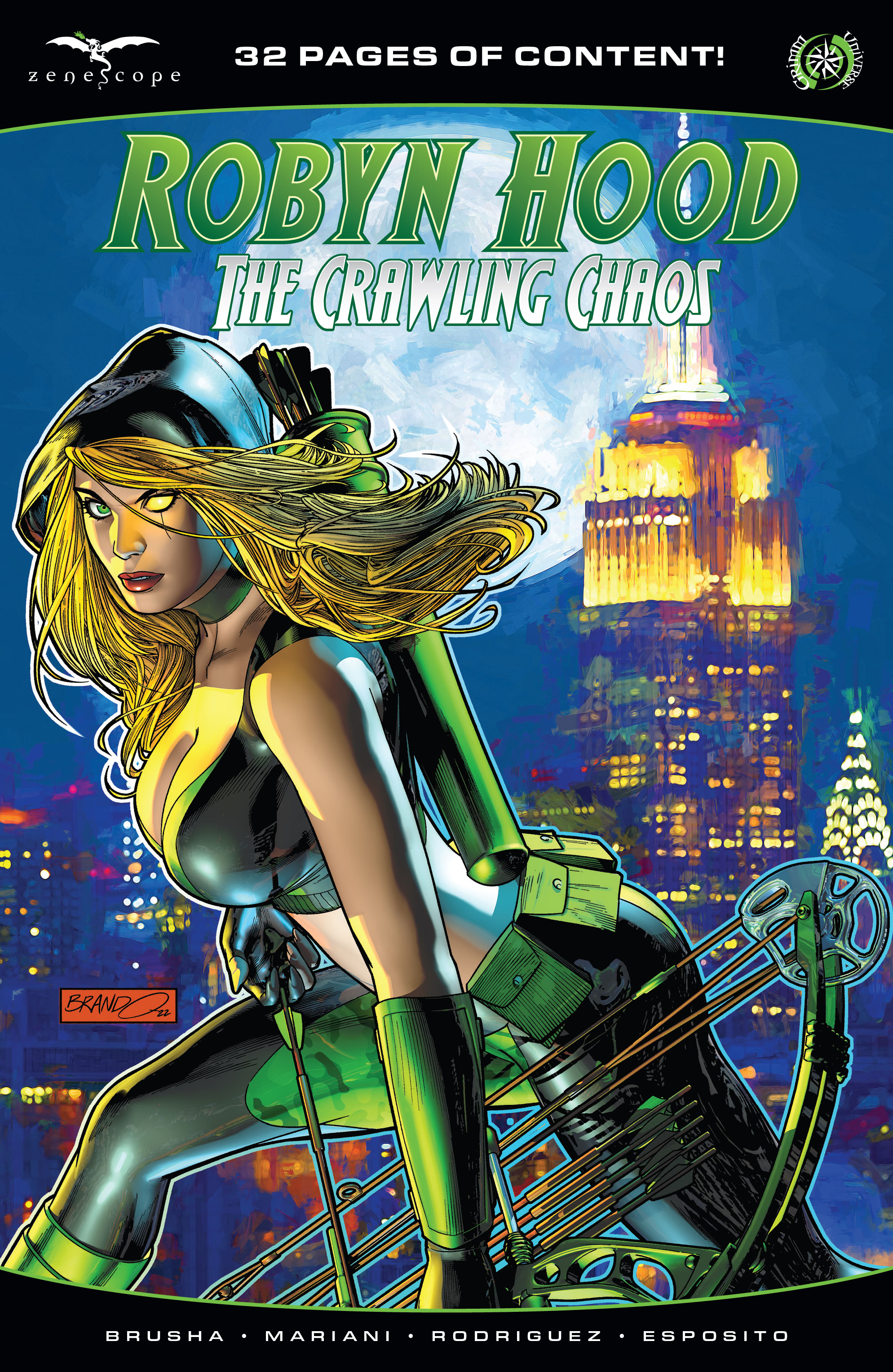 Read online Robyn Hood: The Crawling Chaos comic -  Issue # Full - 1
