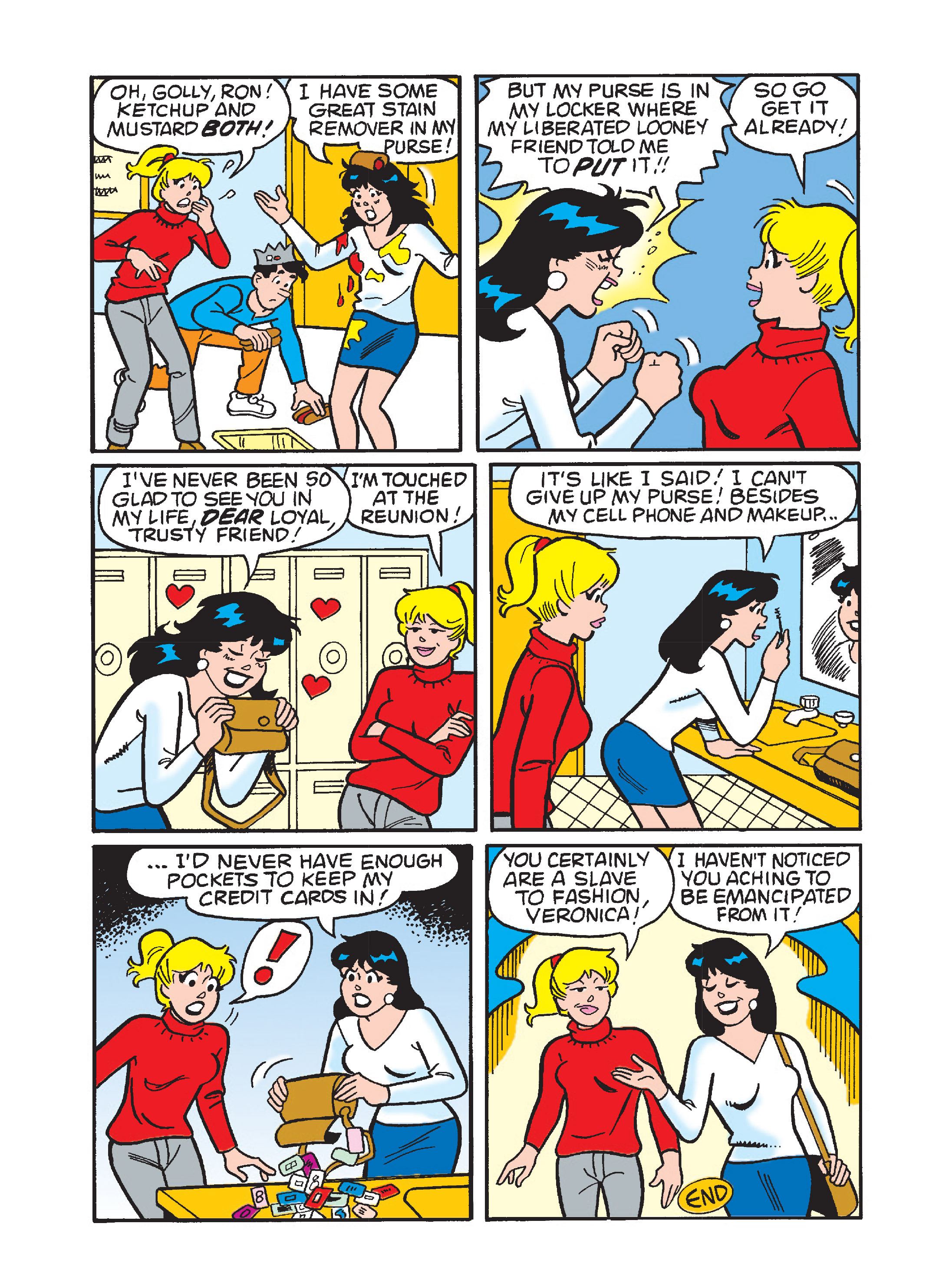 Read online Betty and Veronica Double Digest comic -  Issue #206 - 120