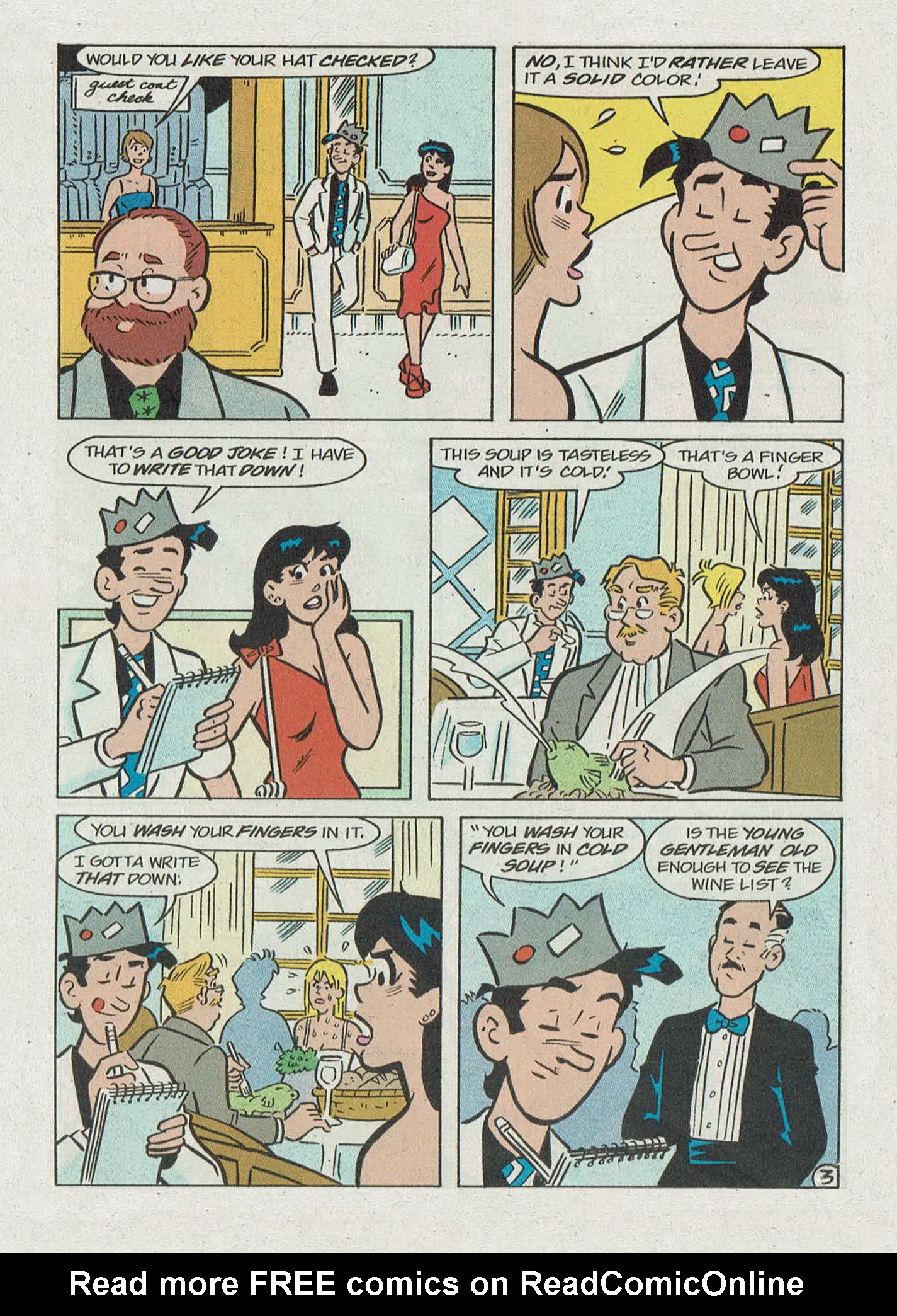 Read online Archie's Pals 'n' Gals Double Digest Magazine comic -  Issue #79 - 191