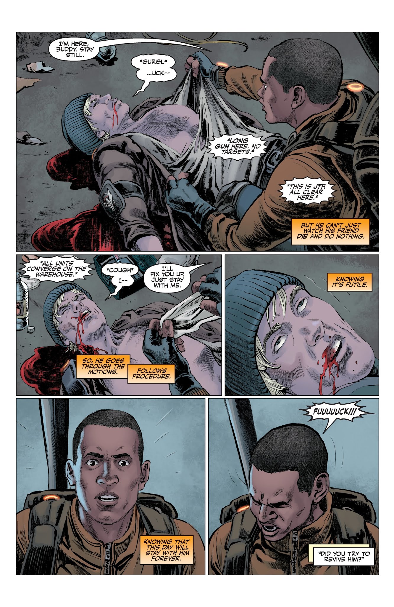 Read online Tom Clancy's The Division: Extremis Malis comic -  Issue #1 - 9