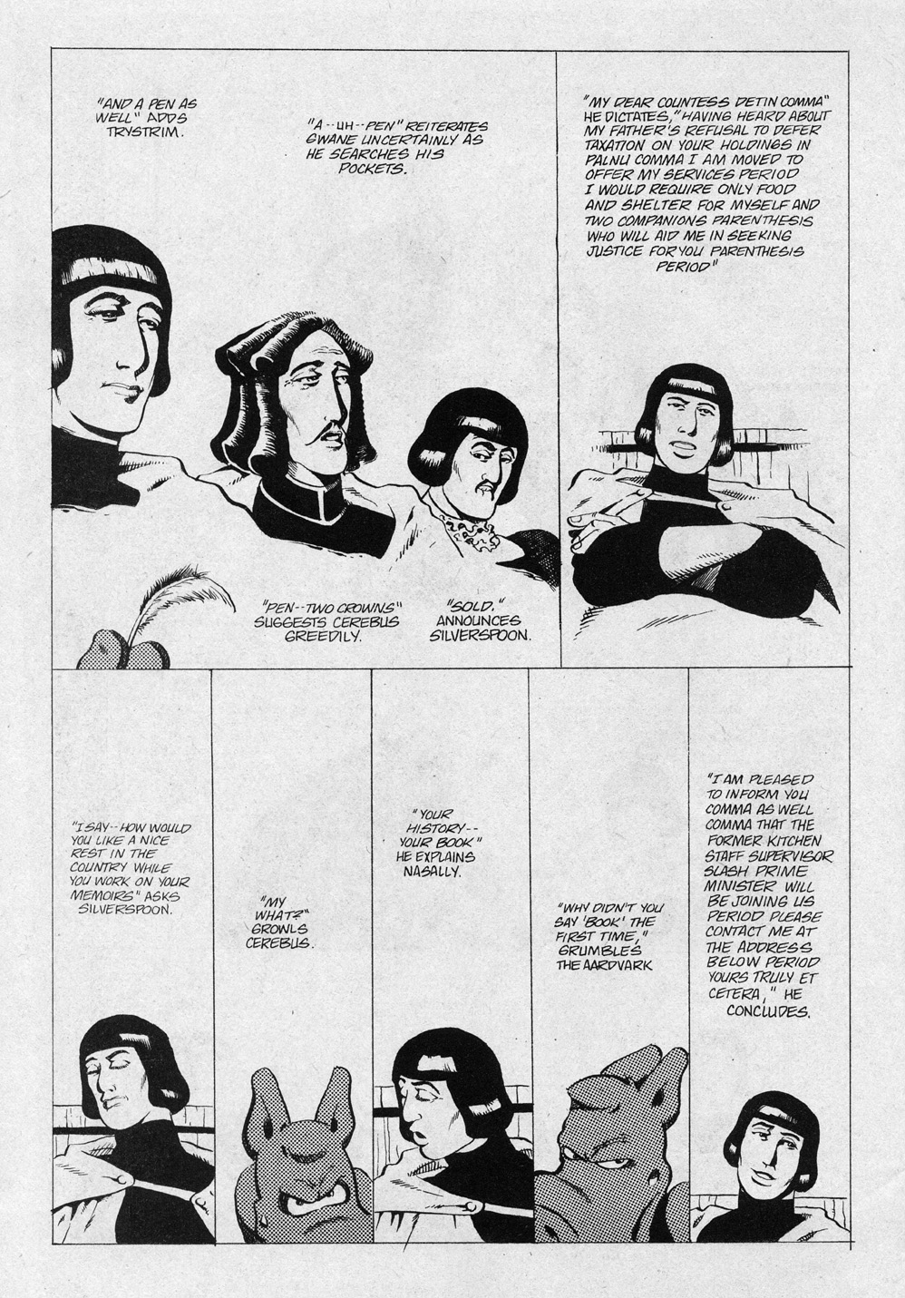 Read online Cerebus comic -  Issue #52 - 14