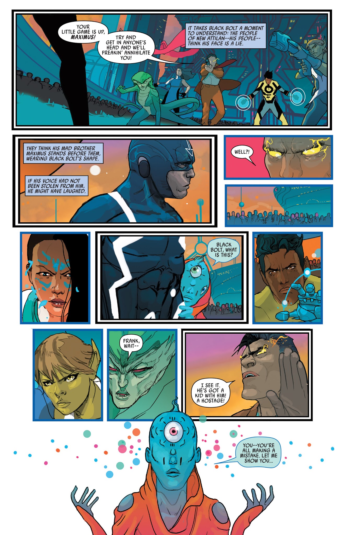 Read online Black Bolt comic -  Issue #8 - 8