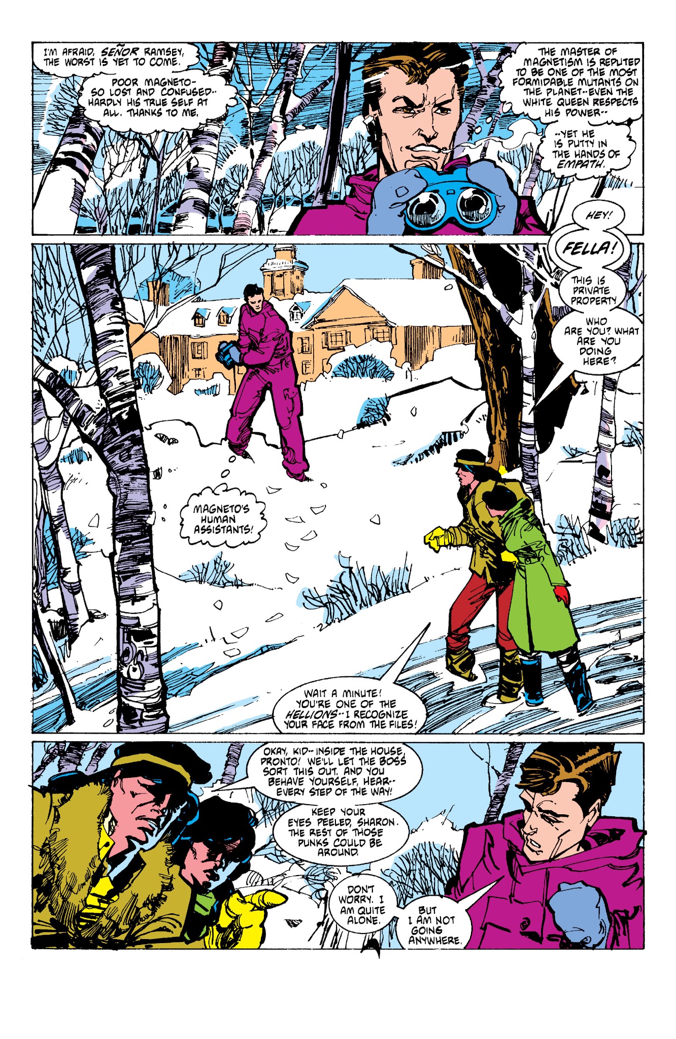 Read online New Mutants Classic comic -  Issue # TPB 5 - 210