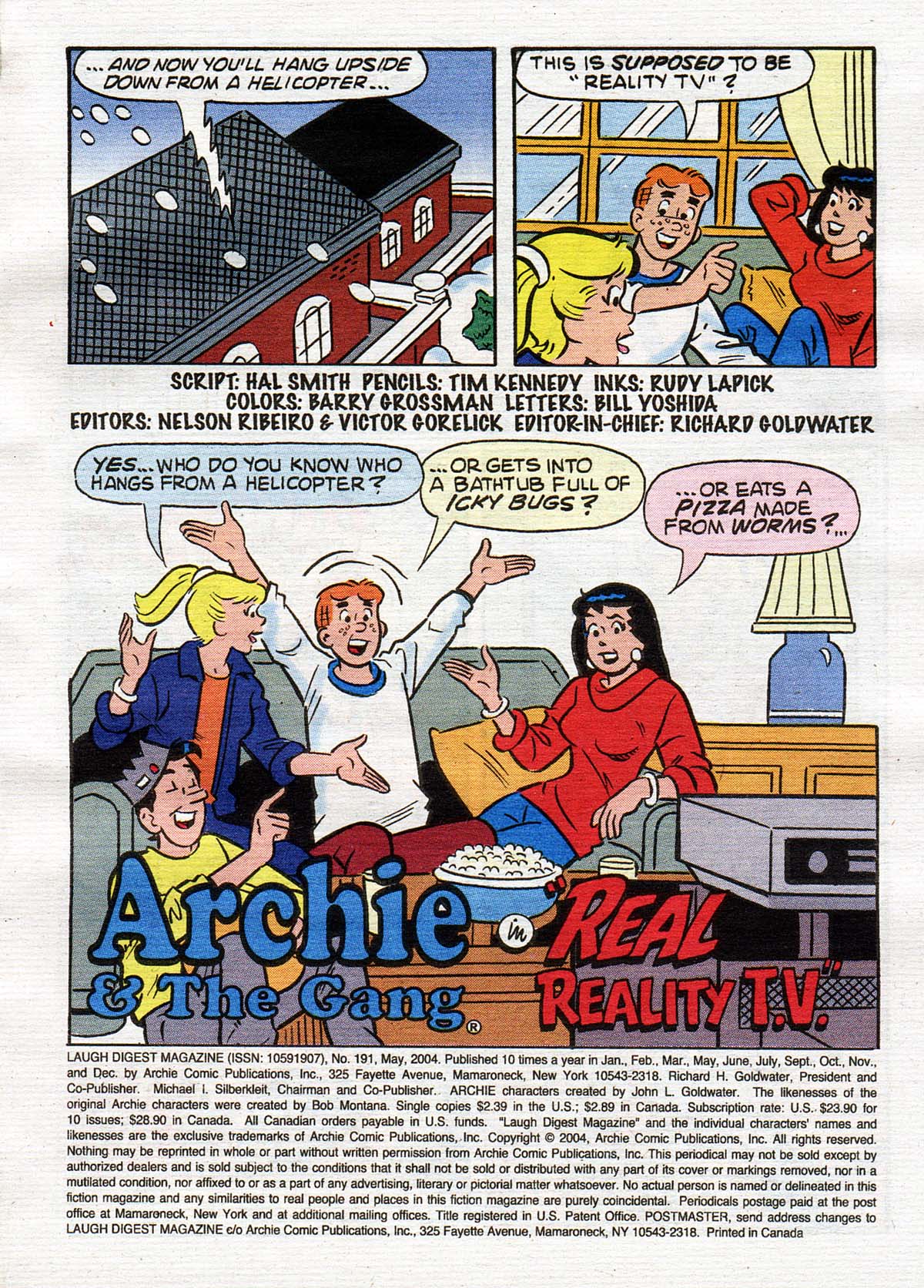 Read online Laugh Comics Digest comic -  Issue #191 - 2