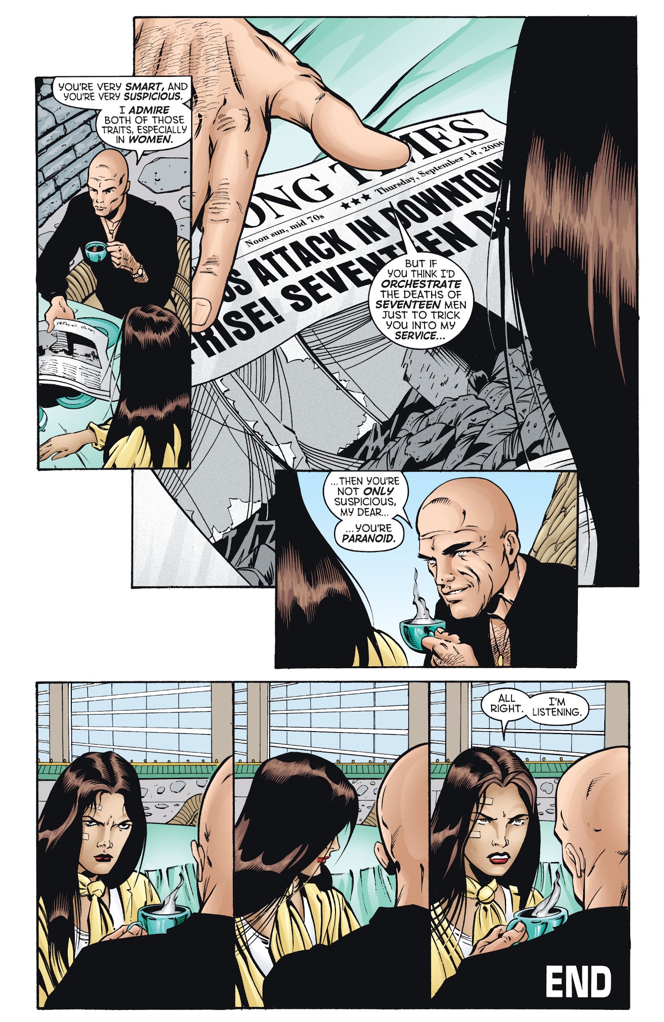 Read online Superman: President Luthor comic -  Issue # TPB - 35