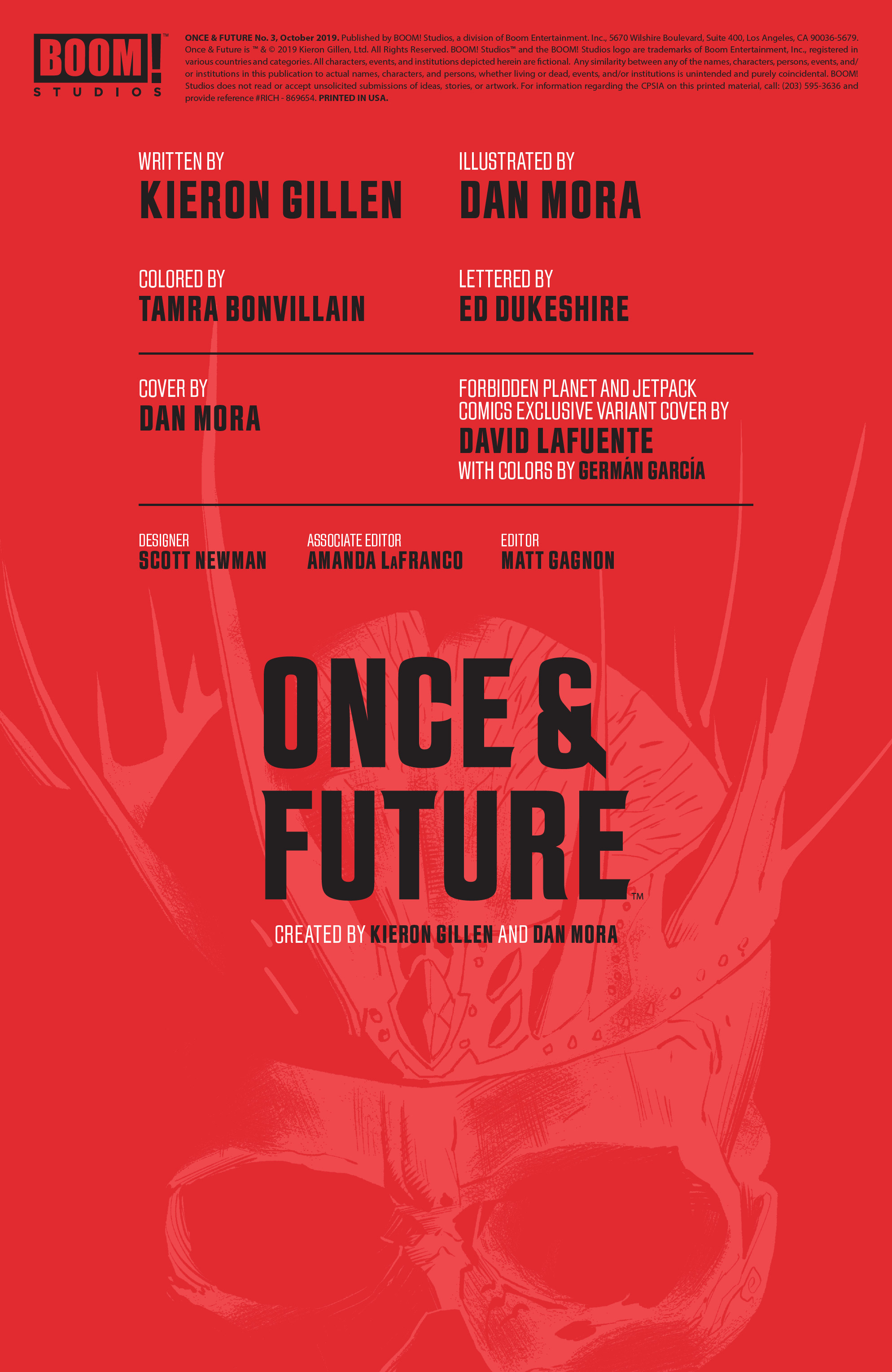 Read online Once & Future comic -  Issue #3 - 2