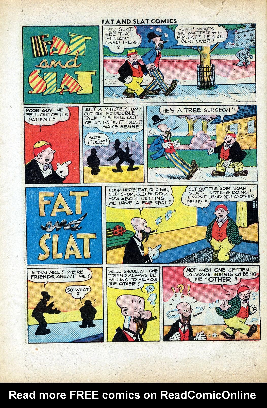 Read online Fat and Slat comic -  Issue #2 - 9