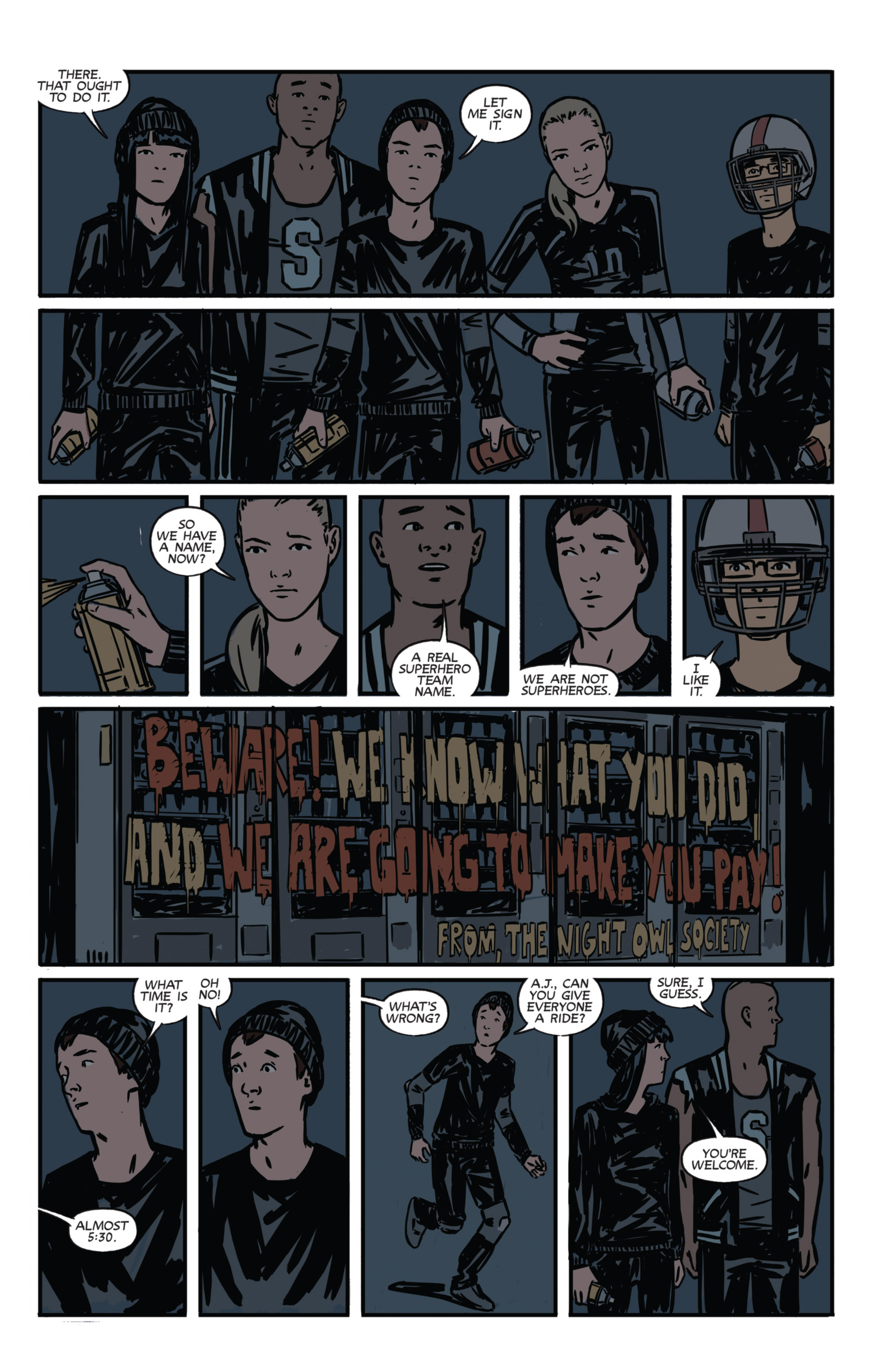 Read online Night Owl Society comic -  Issue #1 - 29