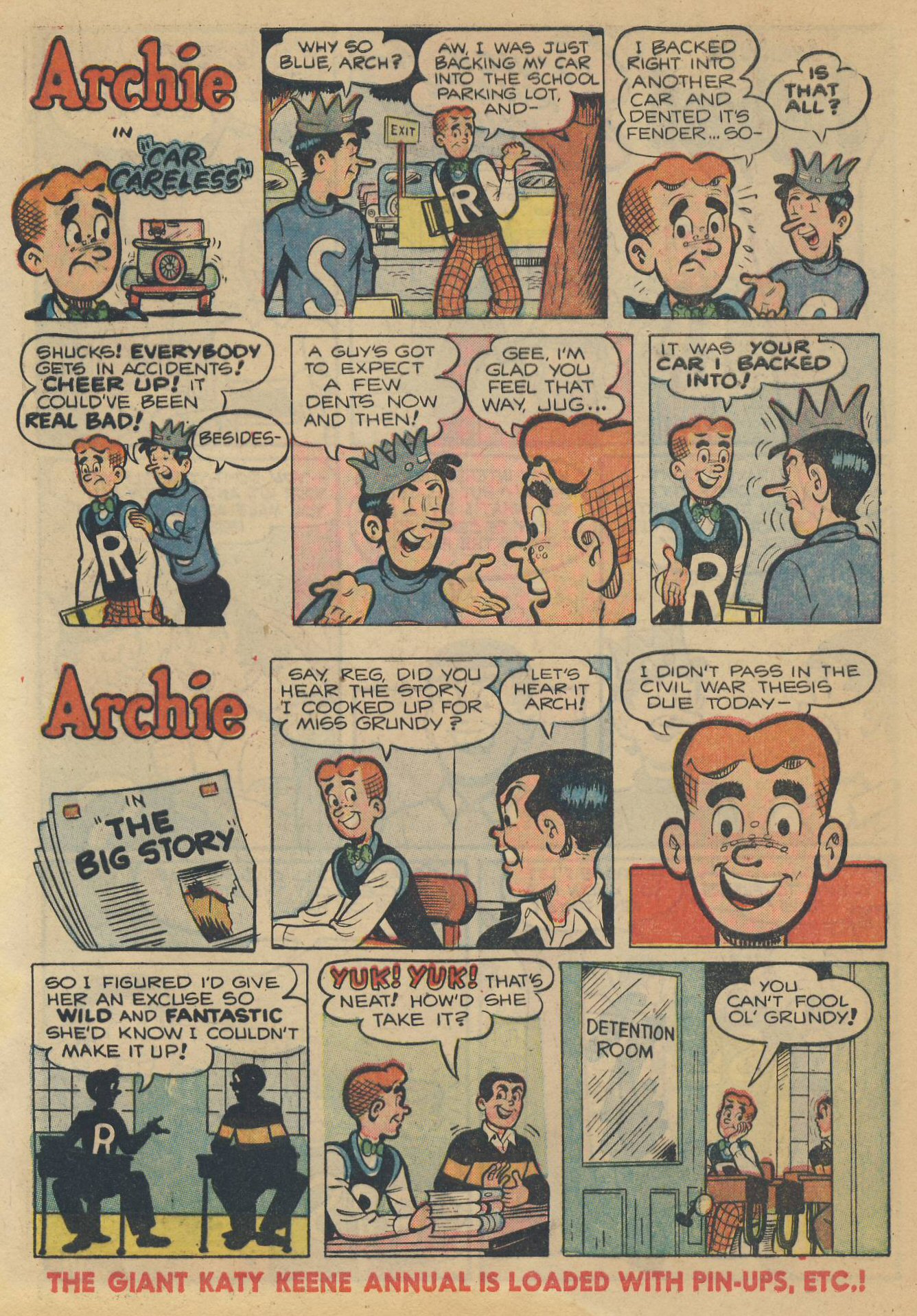 Read online Archie Giant Series Magazine comic -  Issue #2 - 90
