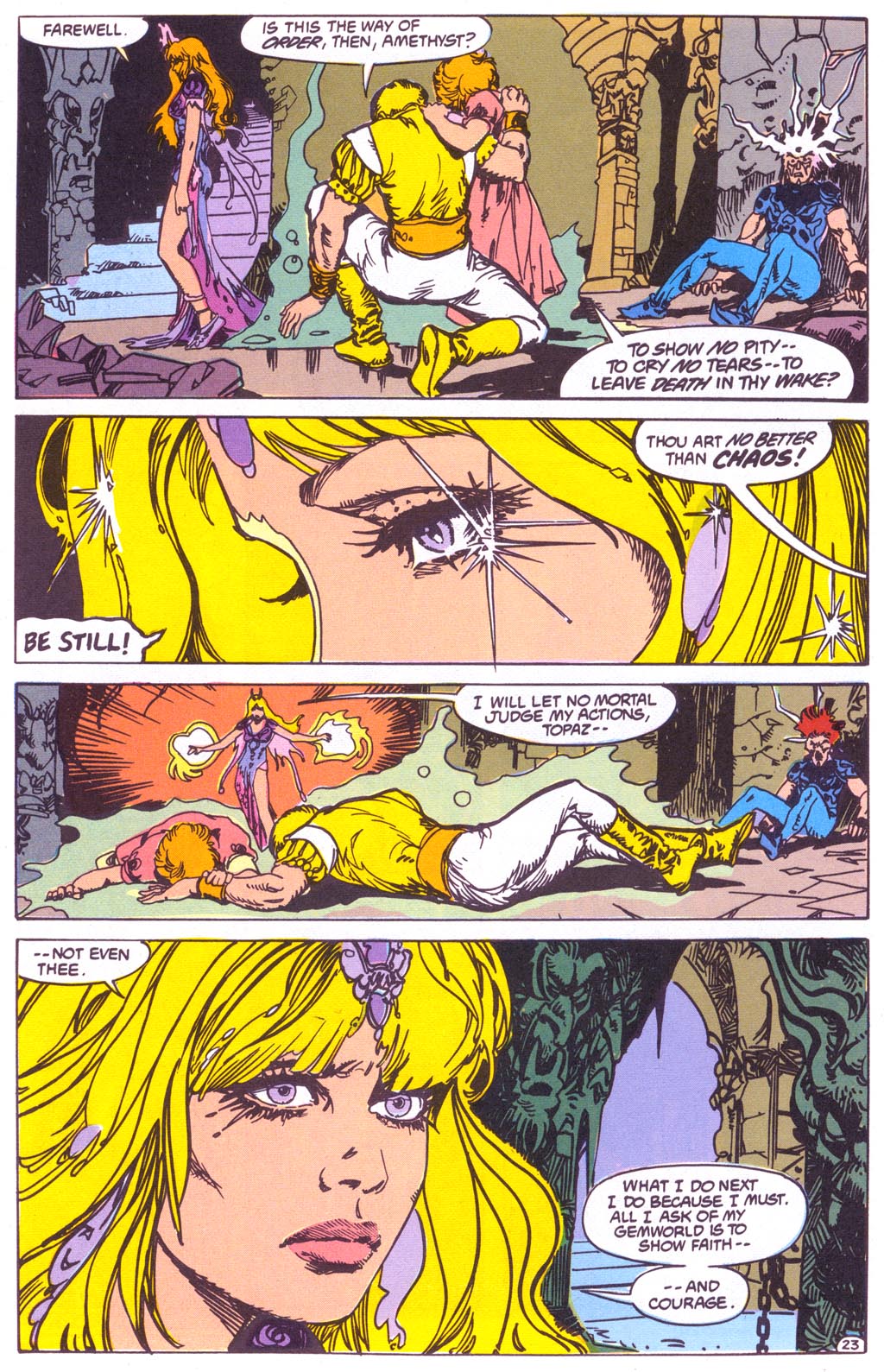 Read online Amethyst (1987) comic -  Issue #3 - 25