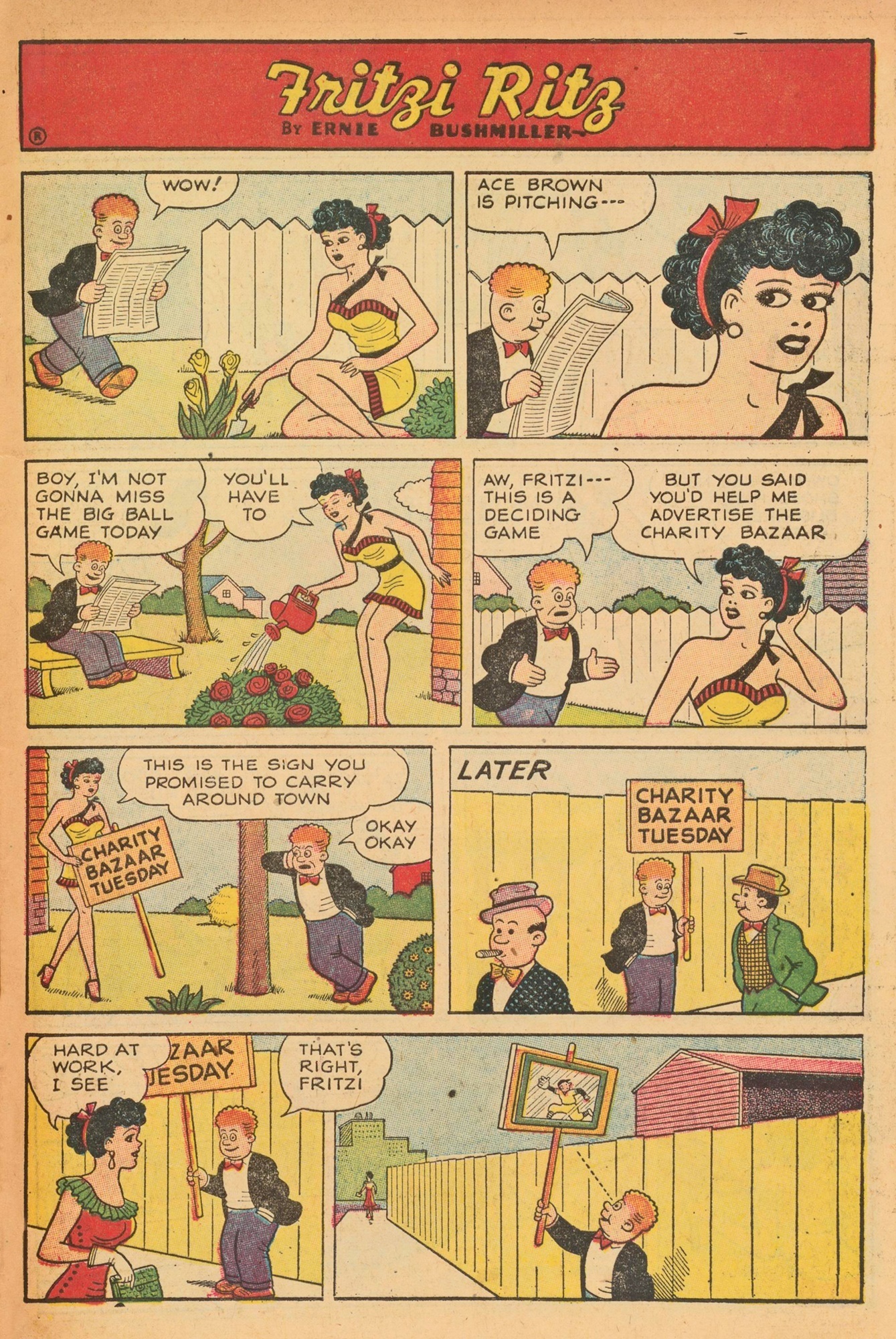 Read online Fritzi Ritz (1953) comic -  Issue #39 - 9