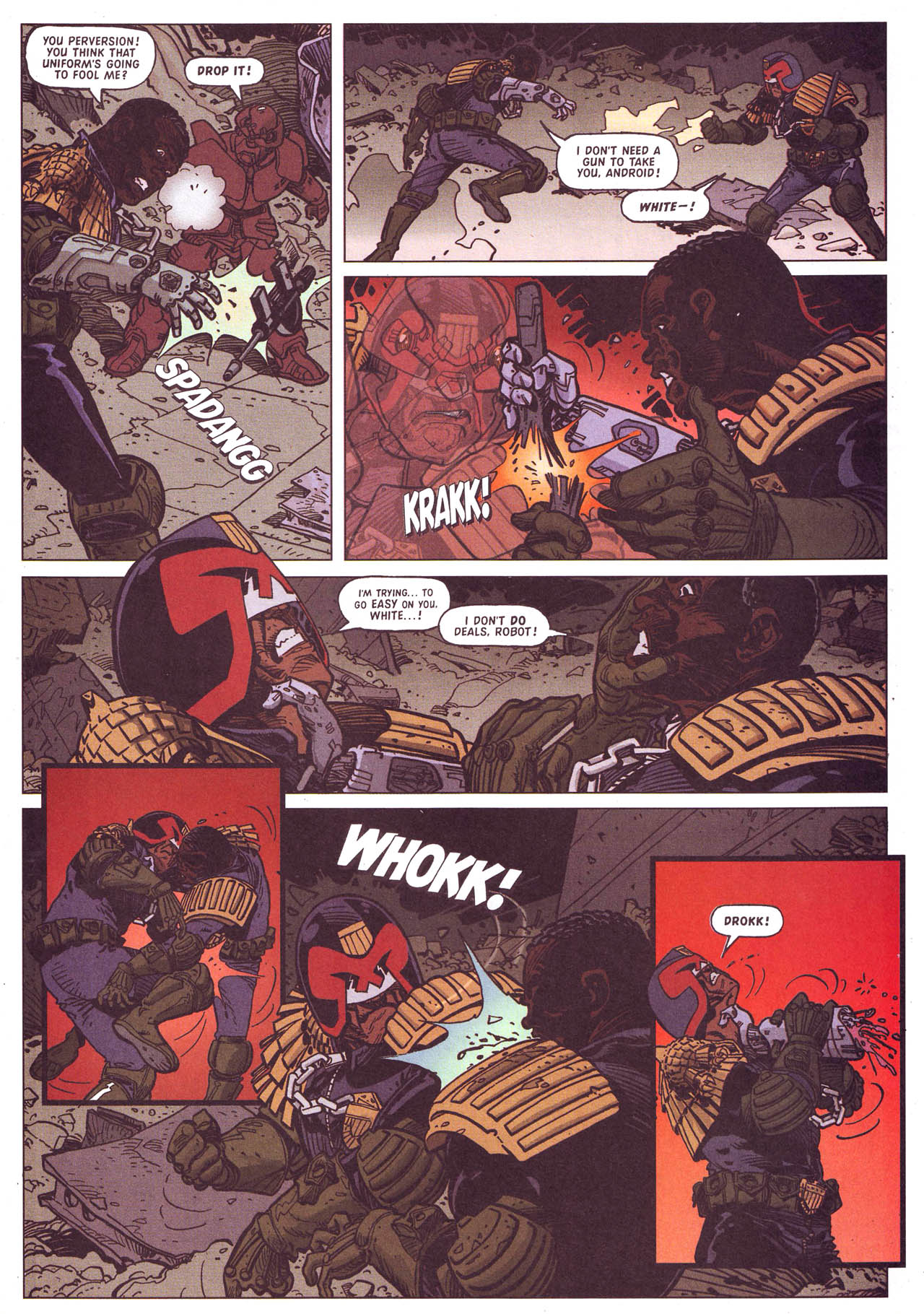 Read online Judge Dredd Megazine (vol. 3) comic -  Issue #61 - 10