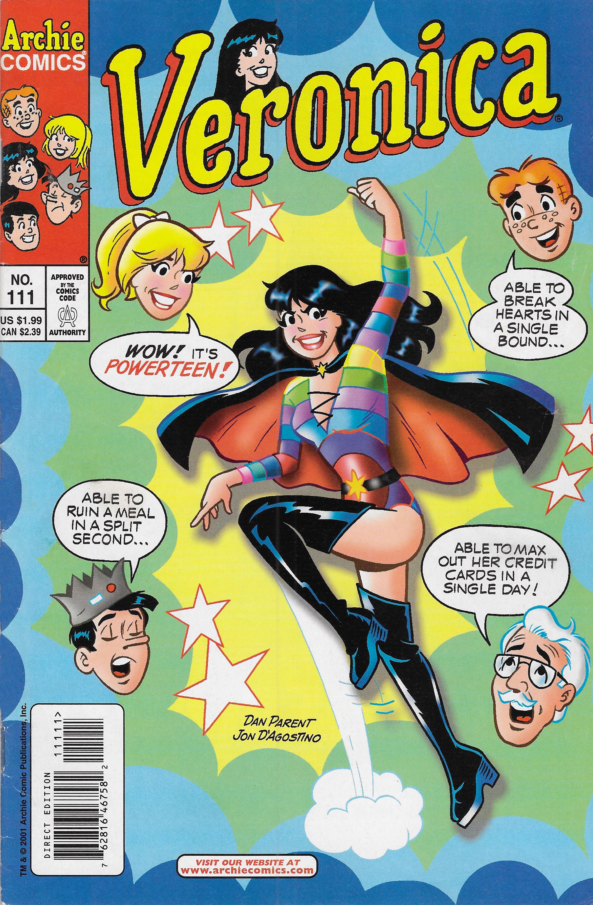 Read online Veronica comic -  Issue #111 - 1