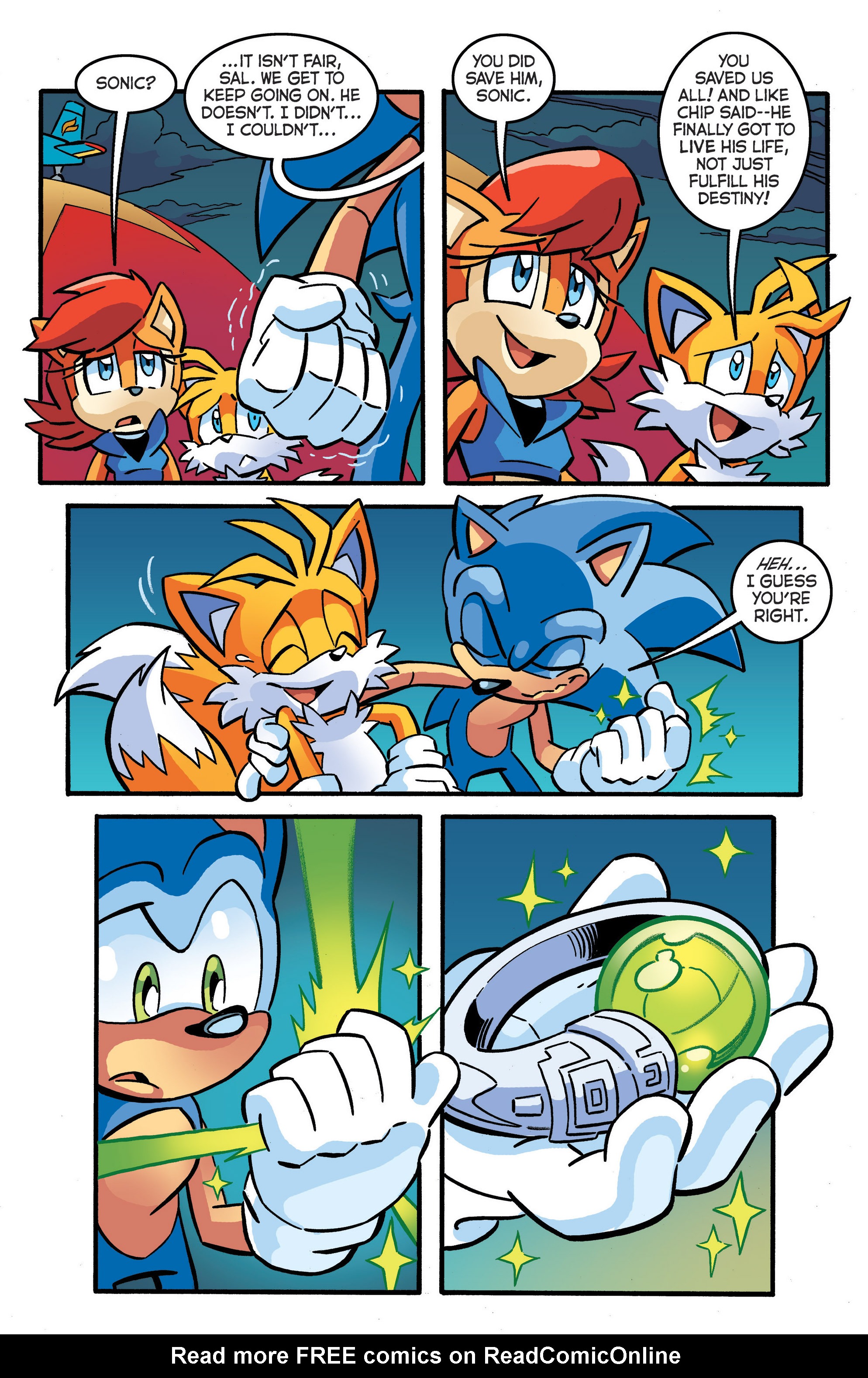 Read online Sonic The Hedgehog comic -  Issue #287 - 19