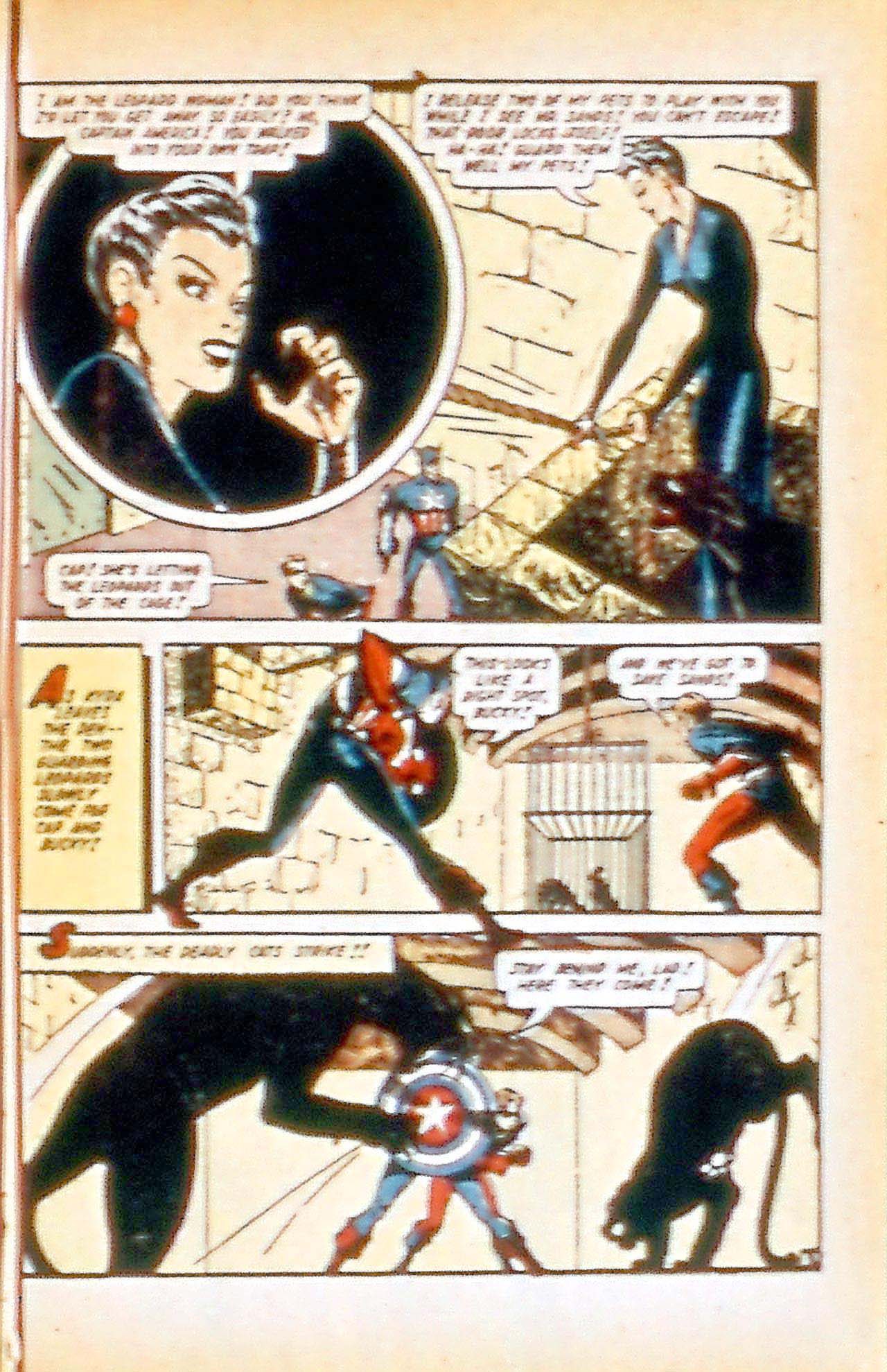 Read online Captain America Comics comic -  Issue #36 - 37