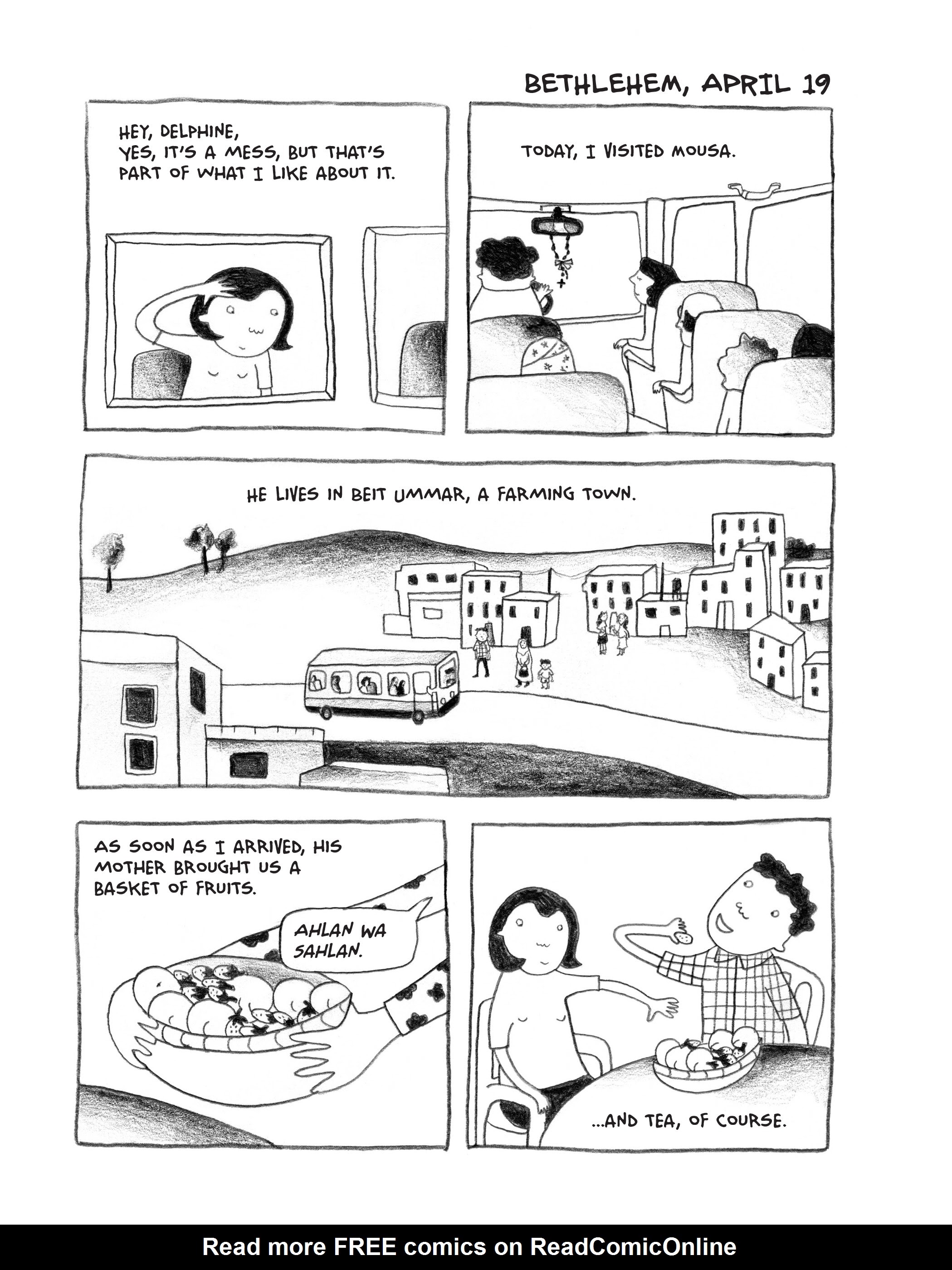 Read online Green Almonds: Letters from Palestine comic -  Issue # TPB (Part 1) - 25