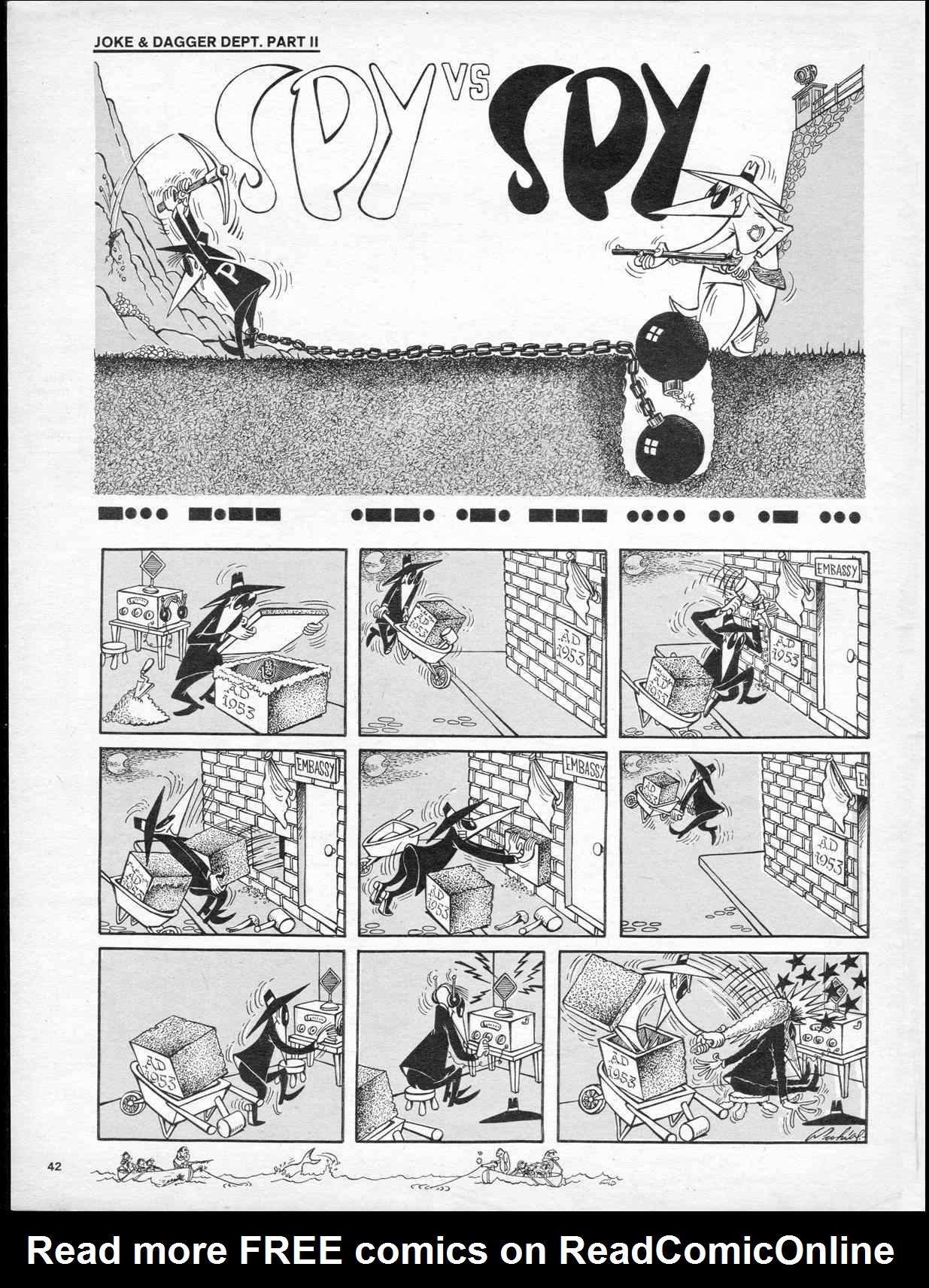 Read online Spy vs. Spy: The Complete Casebook comic -  Issue # TPB - 111