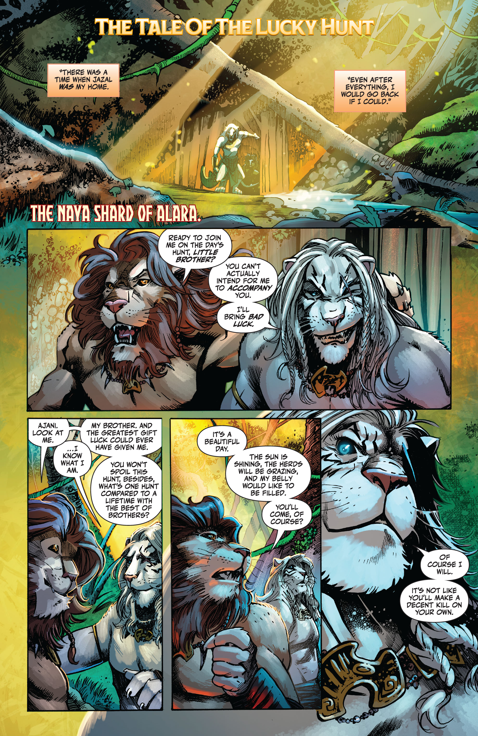 Read online Magic: Ajani Goldmane comic -  Issue #1 - 28