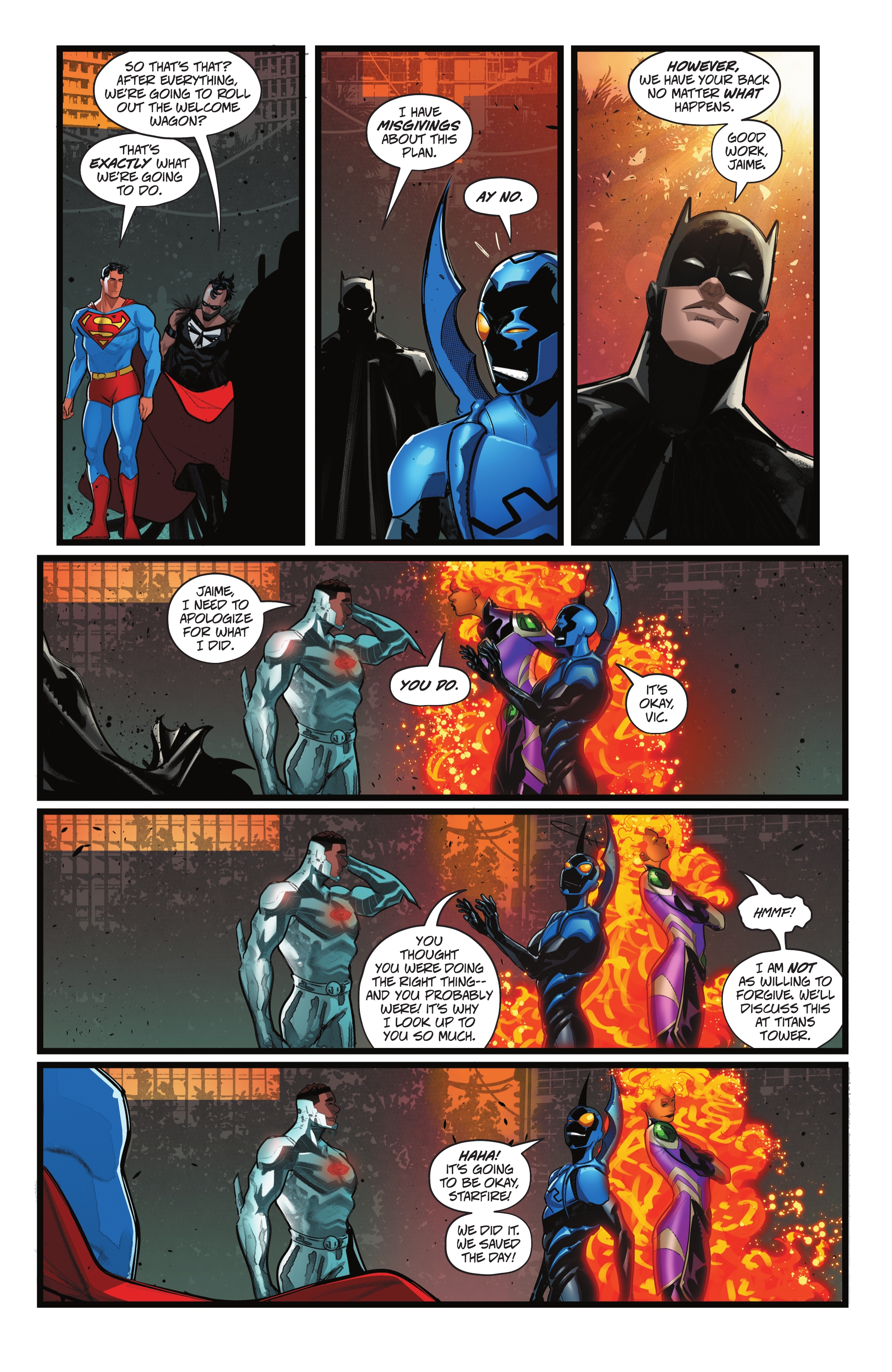 Read online Blue Beetle: Graduation Day comic -  Issue #6 - 19