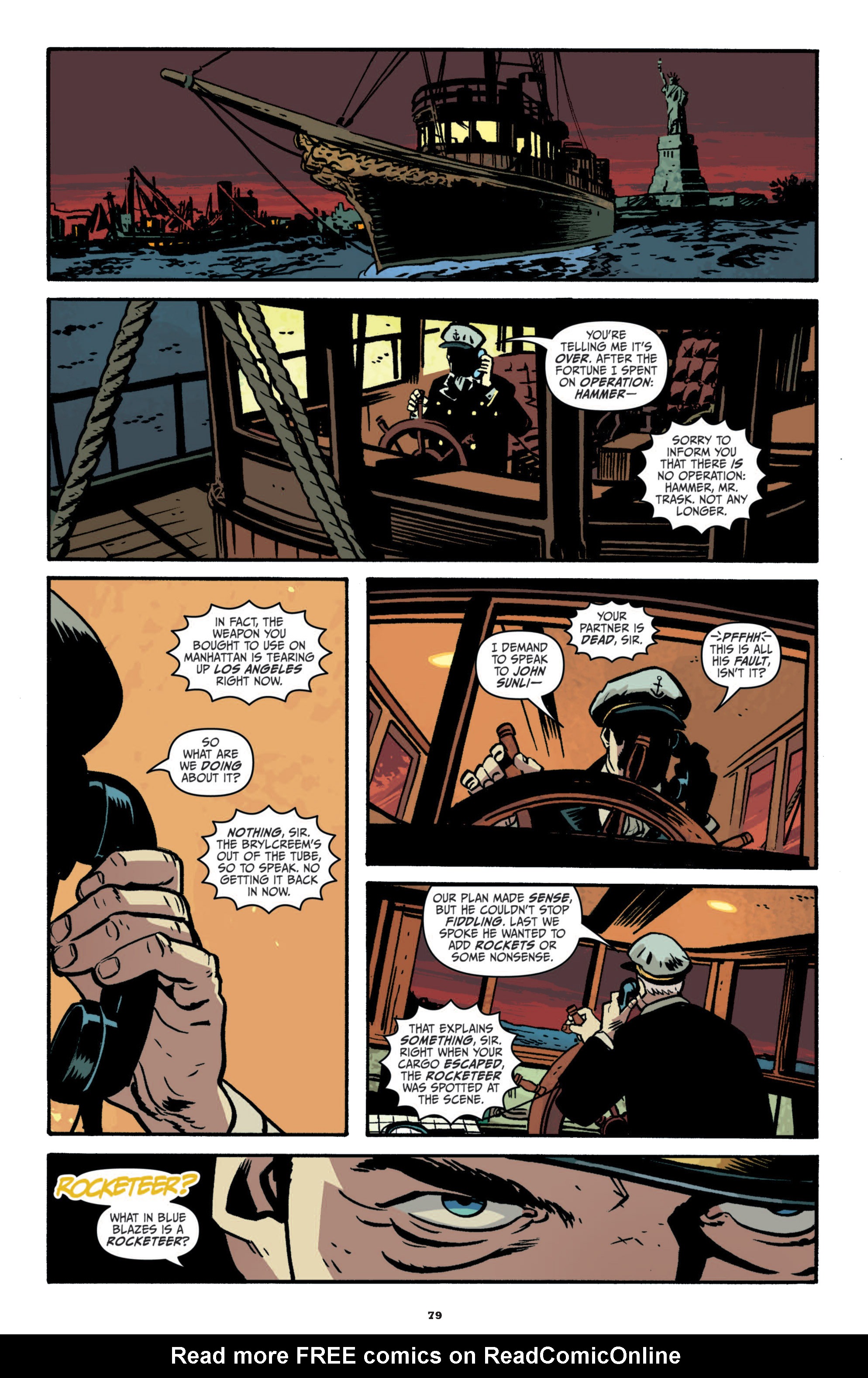 Read online The Rocketeer: Cargo of Doom comic -  Issue # TPB - 76