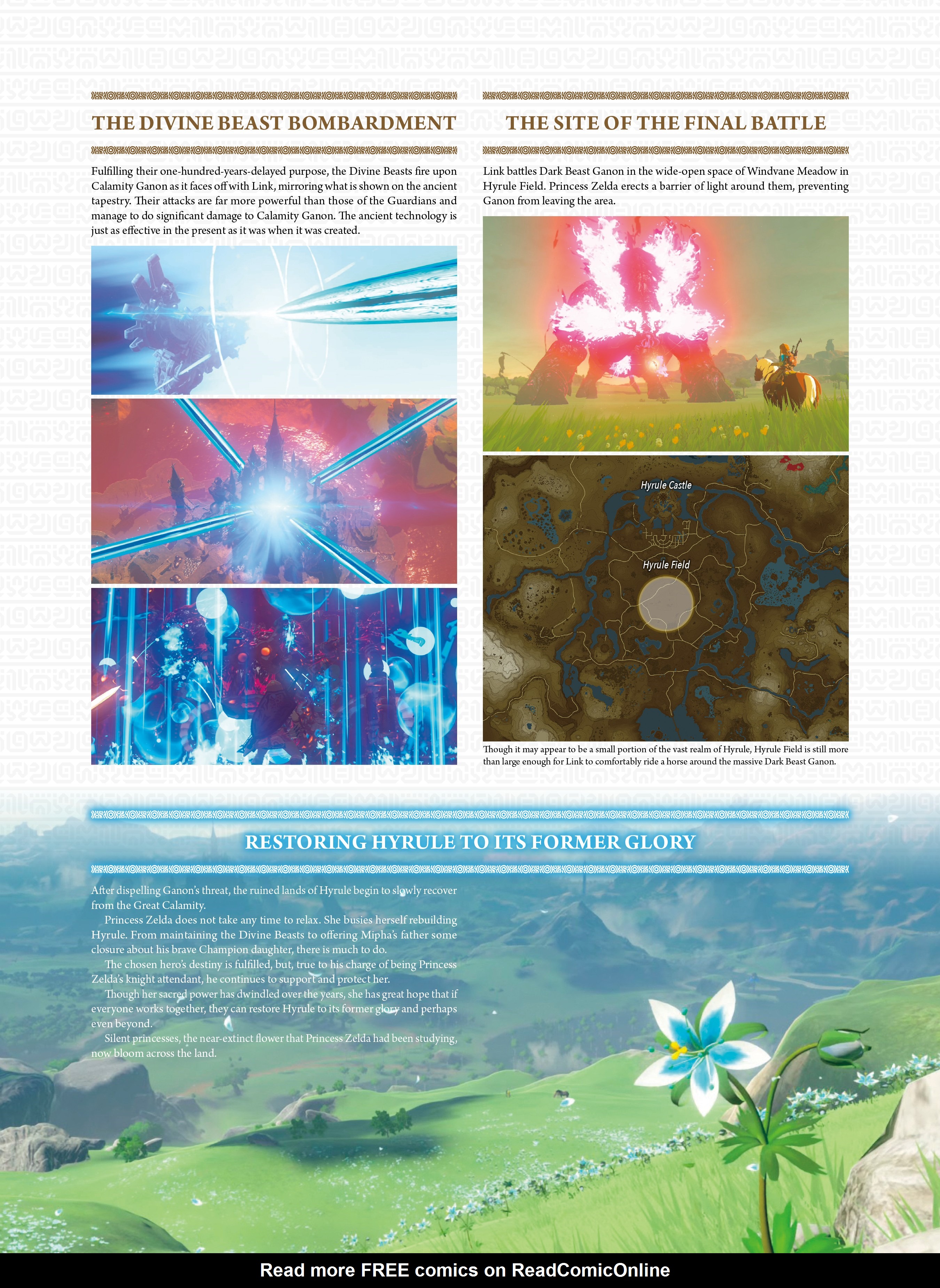 Read online The Legend of Zelda: Breath of the Wild–Creating A Champion comic -  Issue # TPB (Part 4) - 50