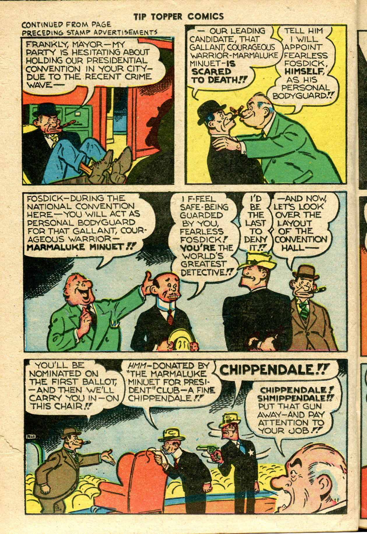 Read online Tip Topper Comics comic -  Issue #5 - 20