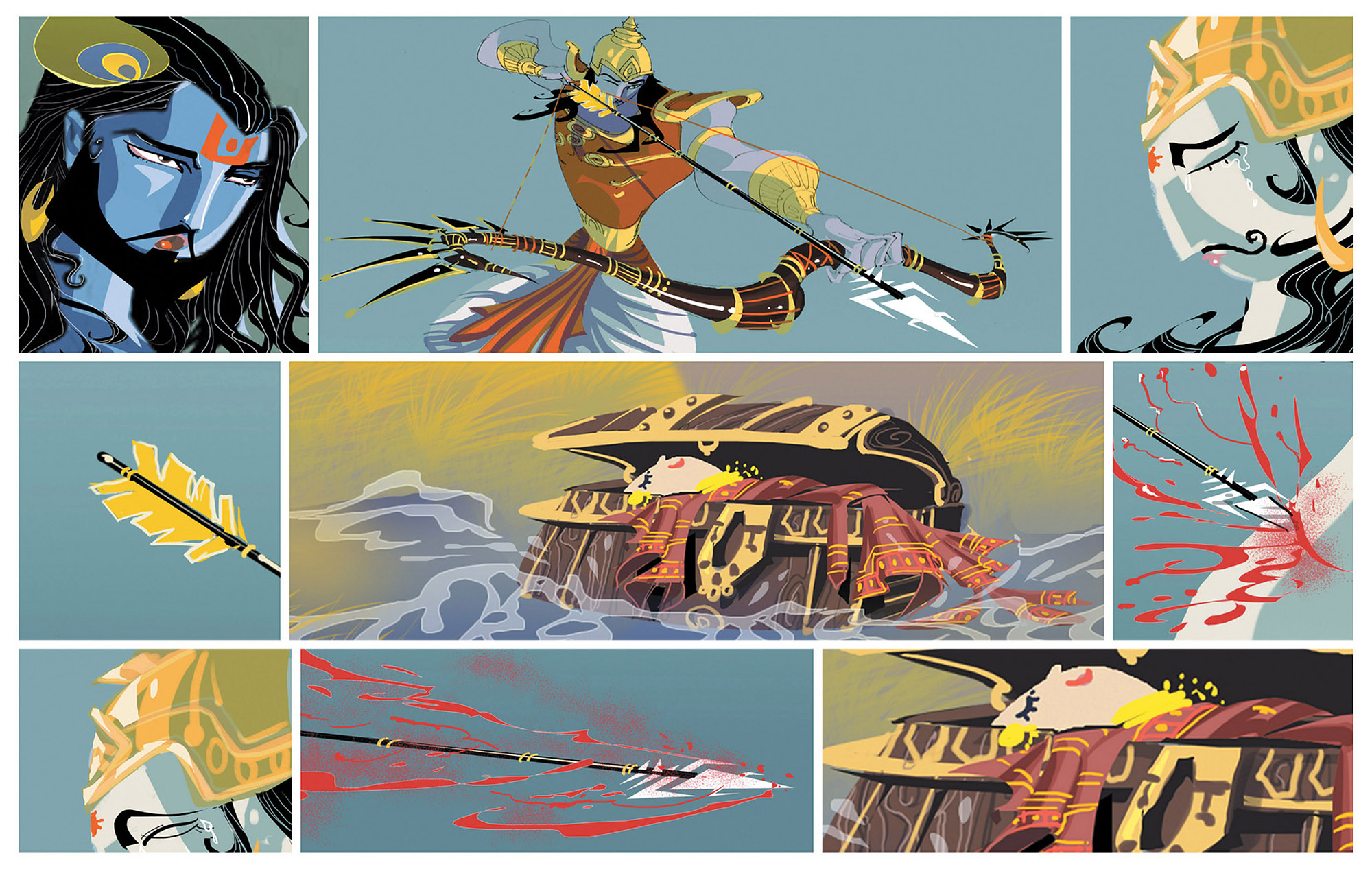 Read online Krishna: A Journey Within comic -  Issue # TPB (Part 2) - 64