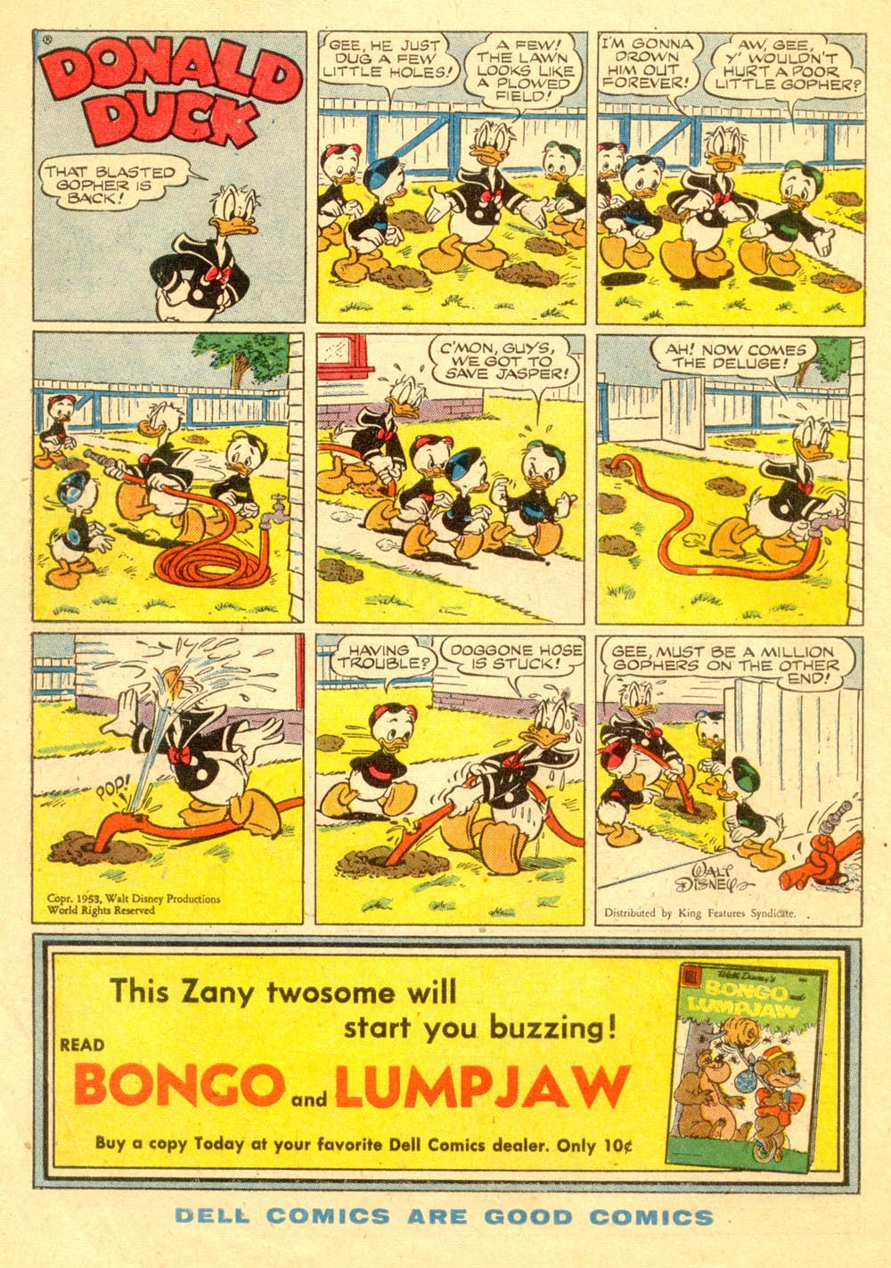 Read online Walt Disney's Comics and Stories comic -  Issue #189 - 34