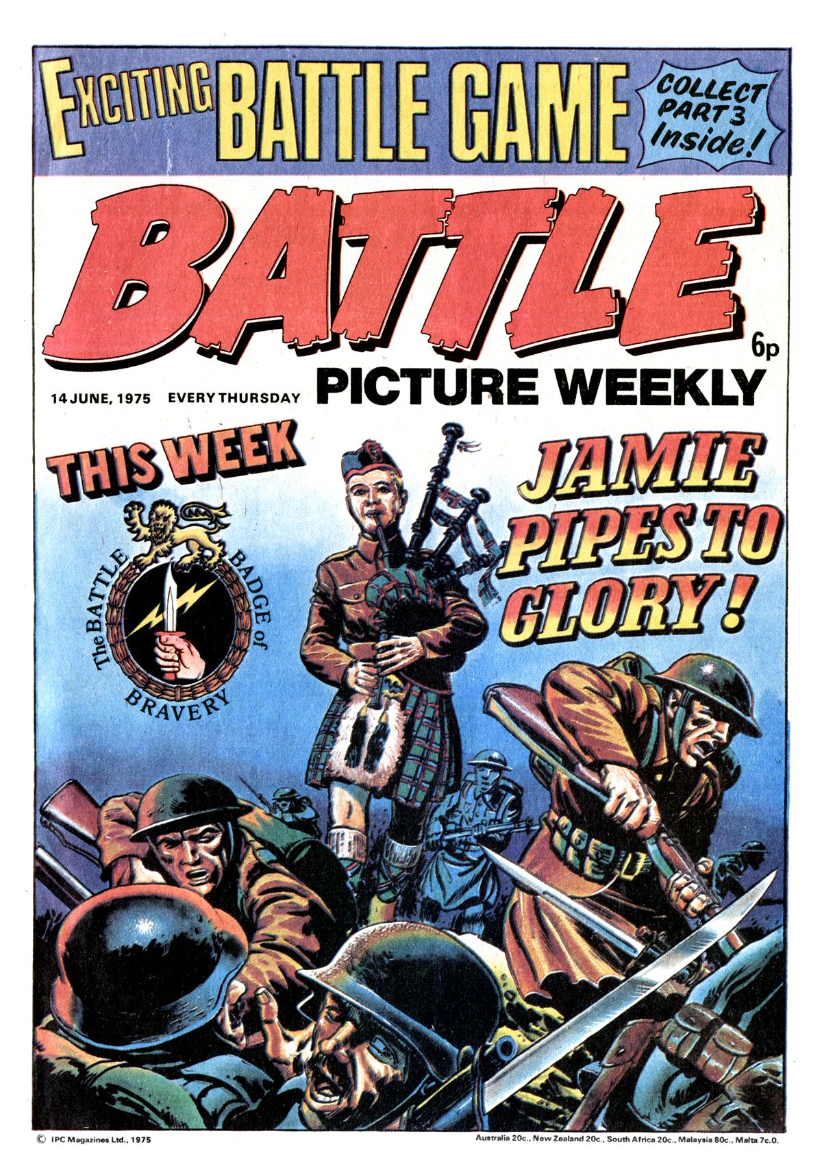 Read online Battle Picture Weekly comic -  Issue #15 - 1