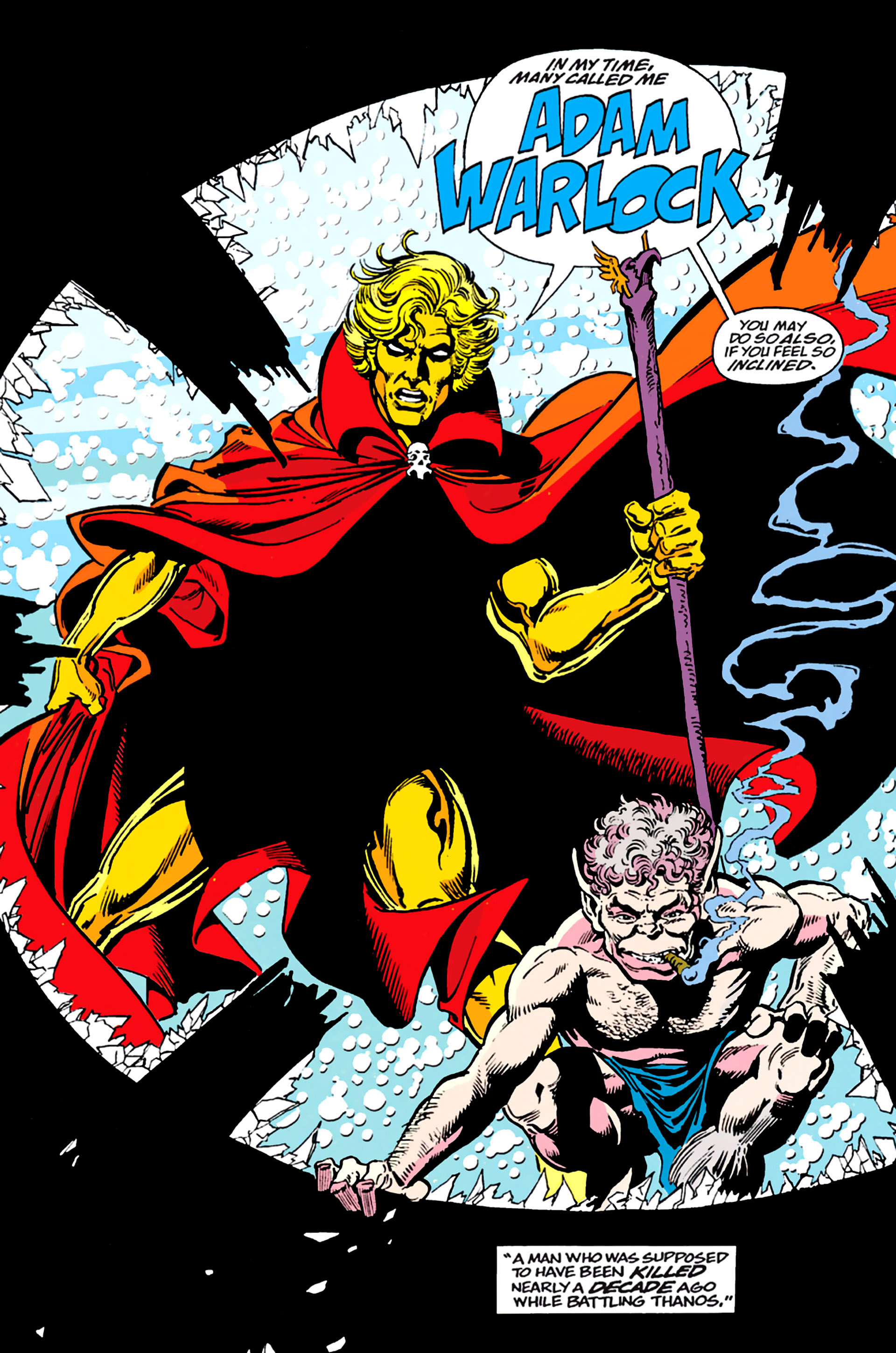 Read online Infinity Gauntlet (1991) comic -  Issue #2 - 21