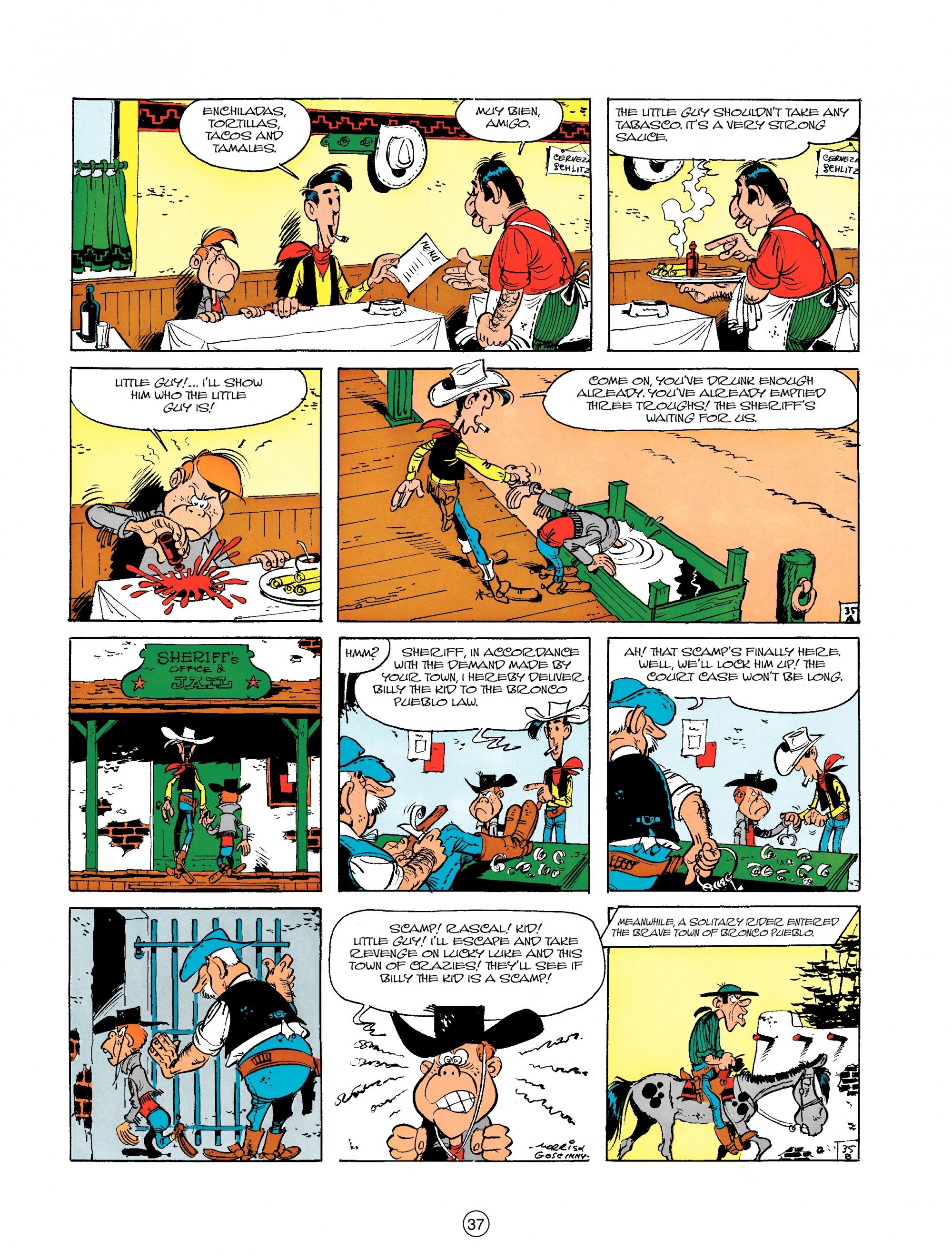 Read online A Lucky Luke Adventure comic -  Issue #18 - 37