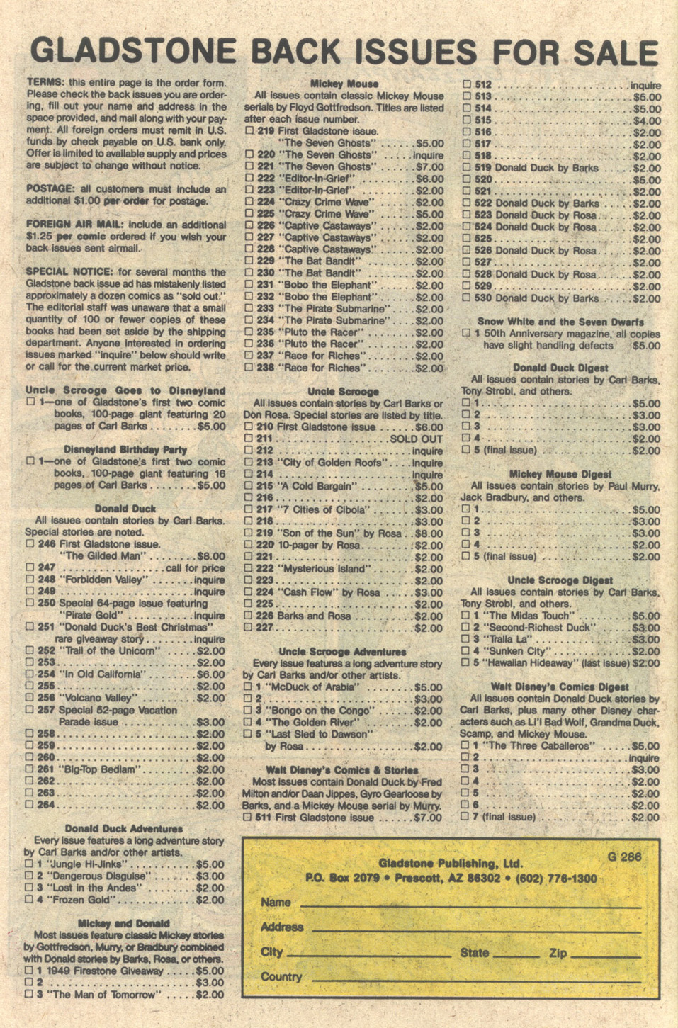 Read online Walt Disney's Donald Duck Adventures (1987) comic -  Issue #6 - 10